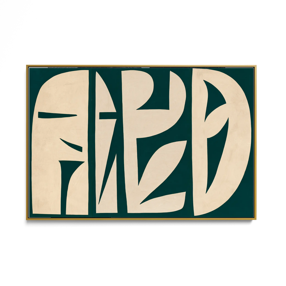 Teal Letters #UA-H-2187