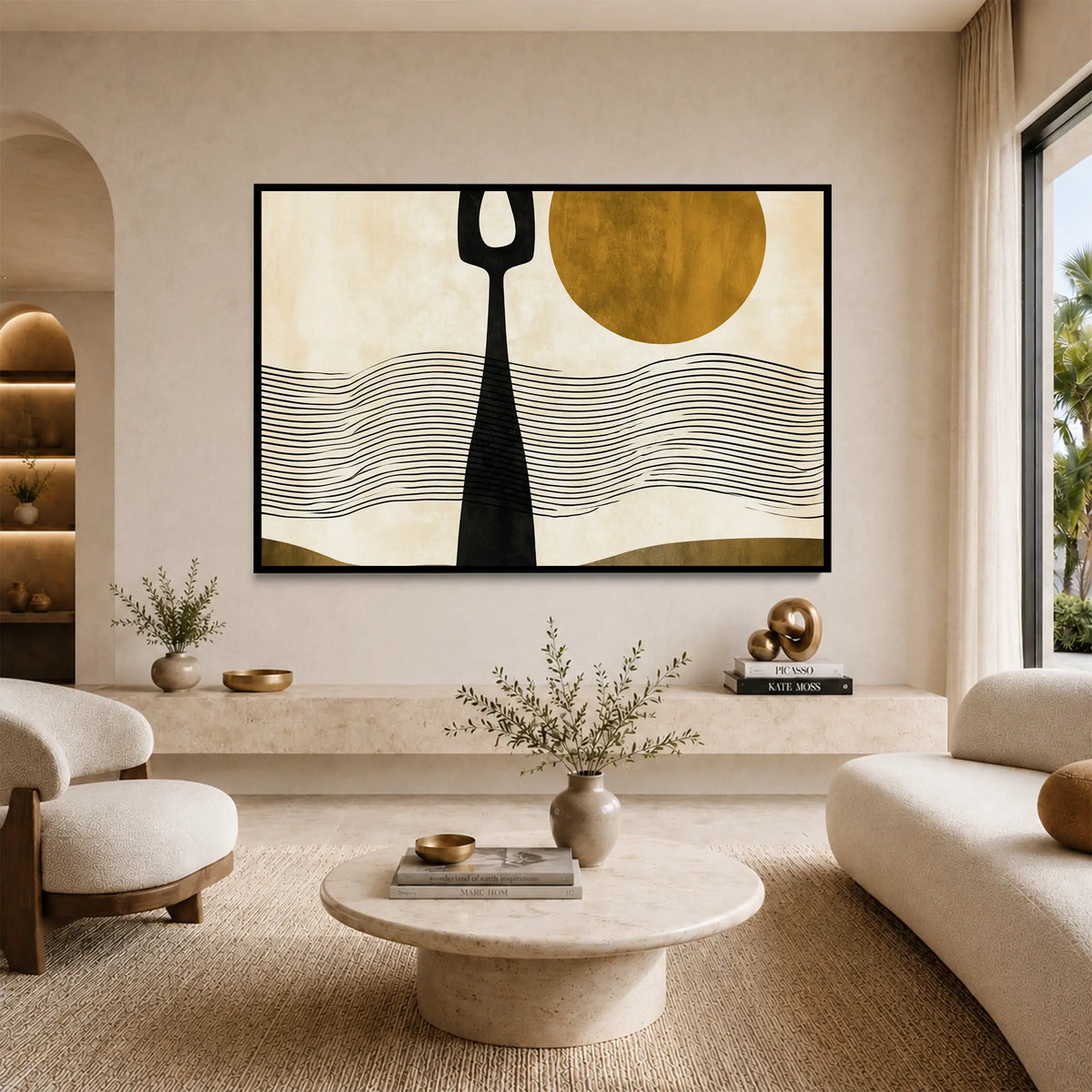 Gold Sun Totem #UA-H-2326
