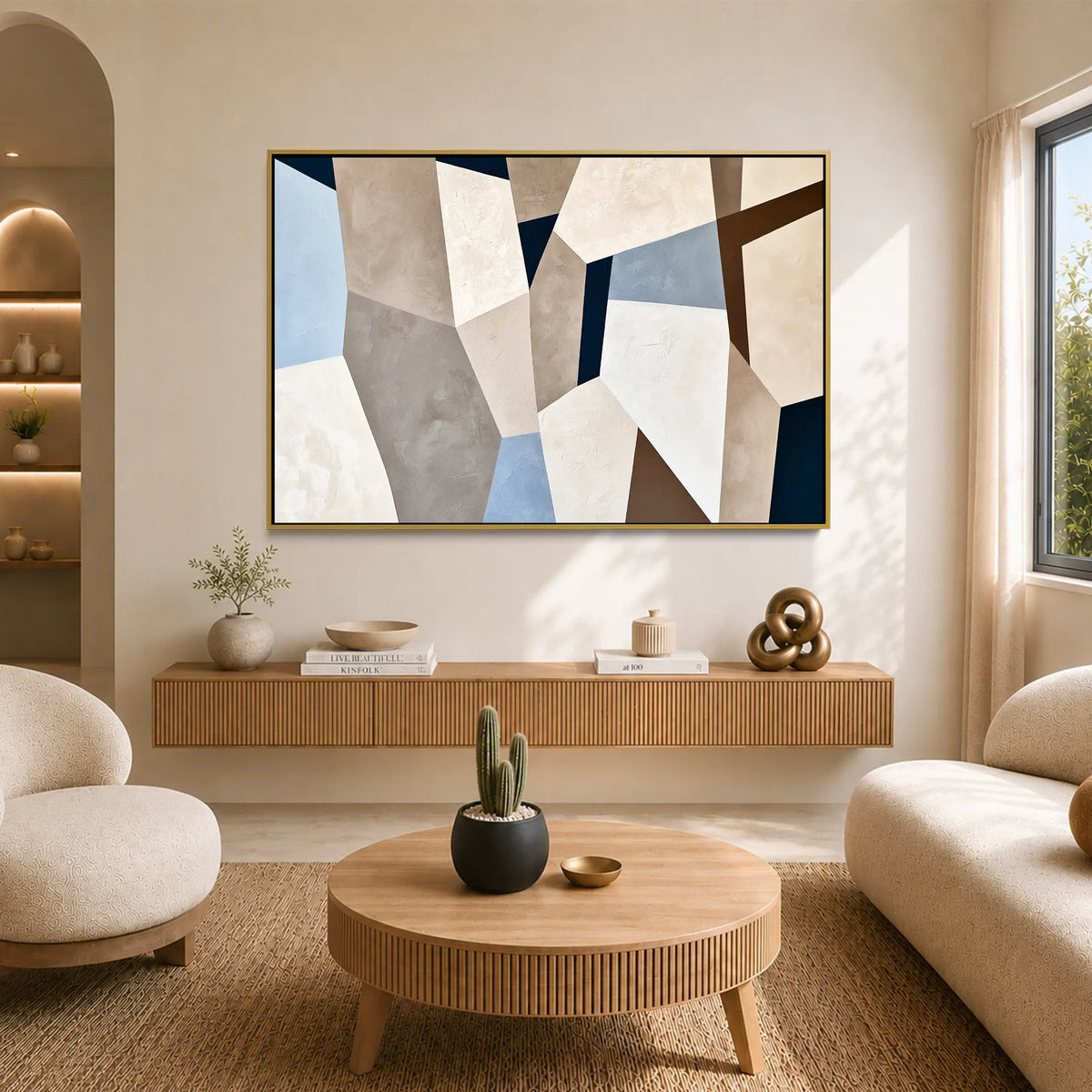 Faceted Planes #UA-H-2358