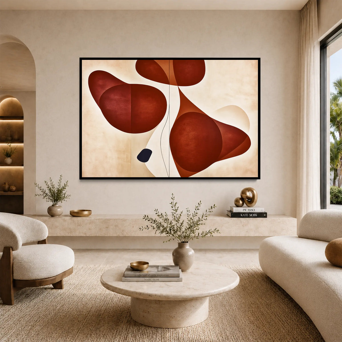 Crimson Blooms #UA-H-2366