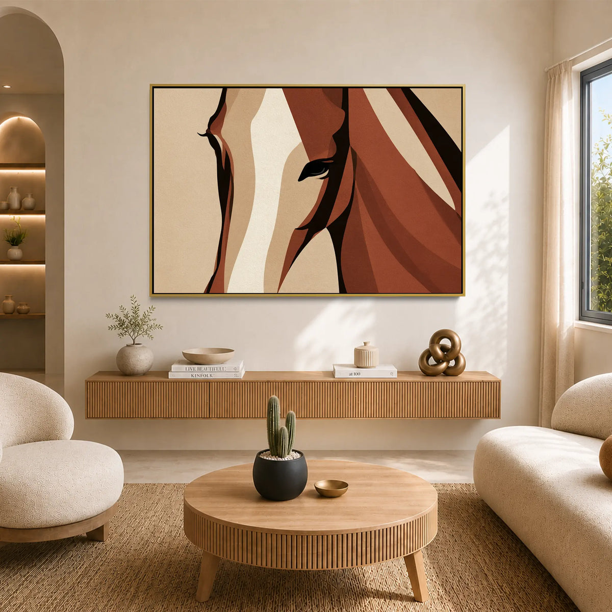 Chestnut Profile #UA-H-2474