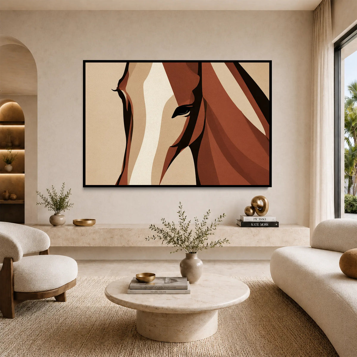 Chestnut Profile #UA-H-2474