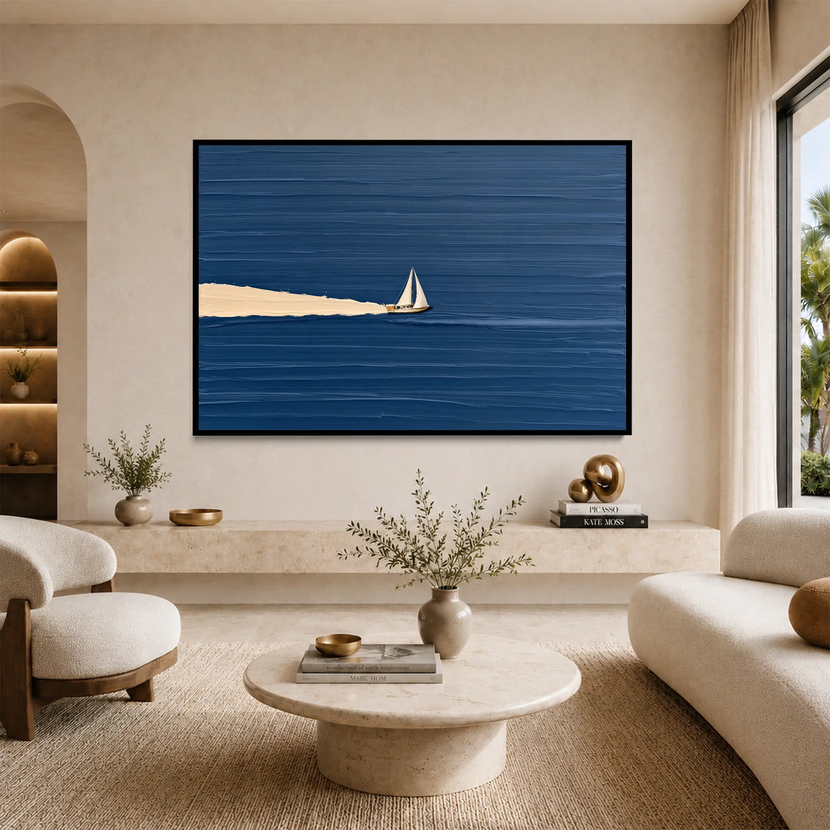 Sail and Wake #UA-H-2486
