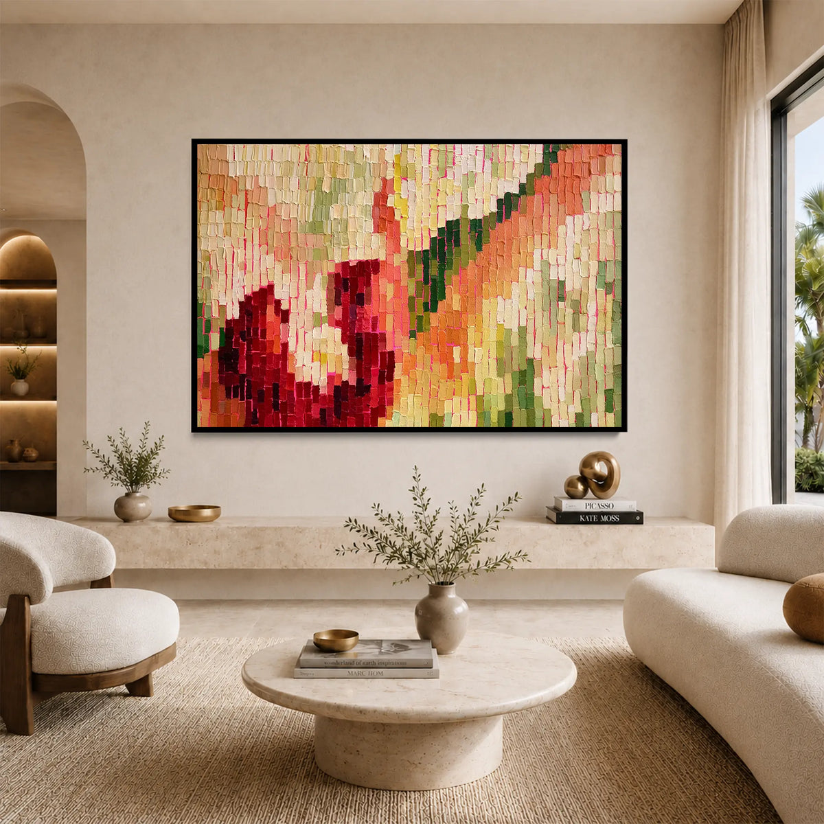 Mosaic Impasto #UA-H-2510