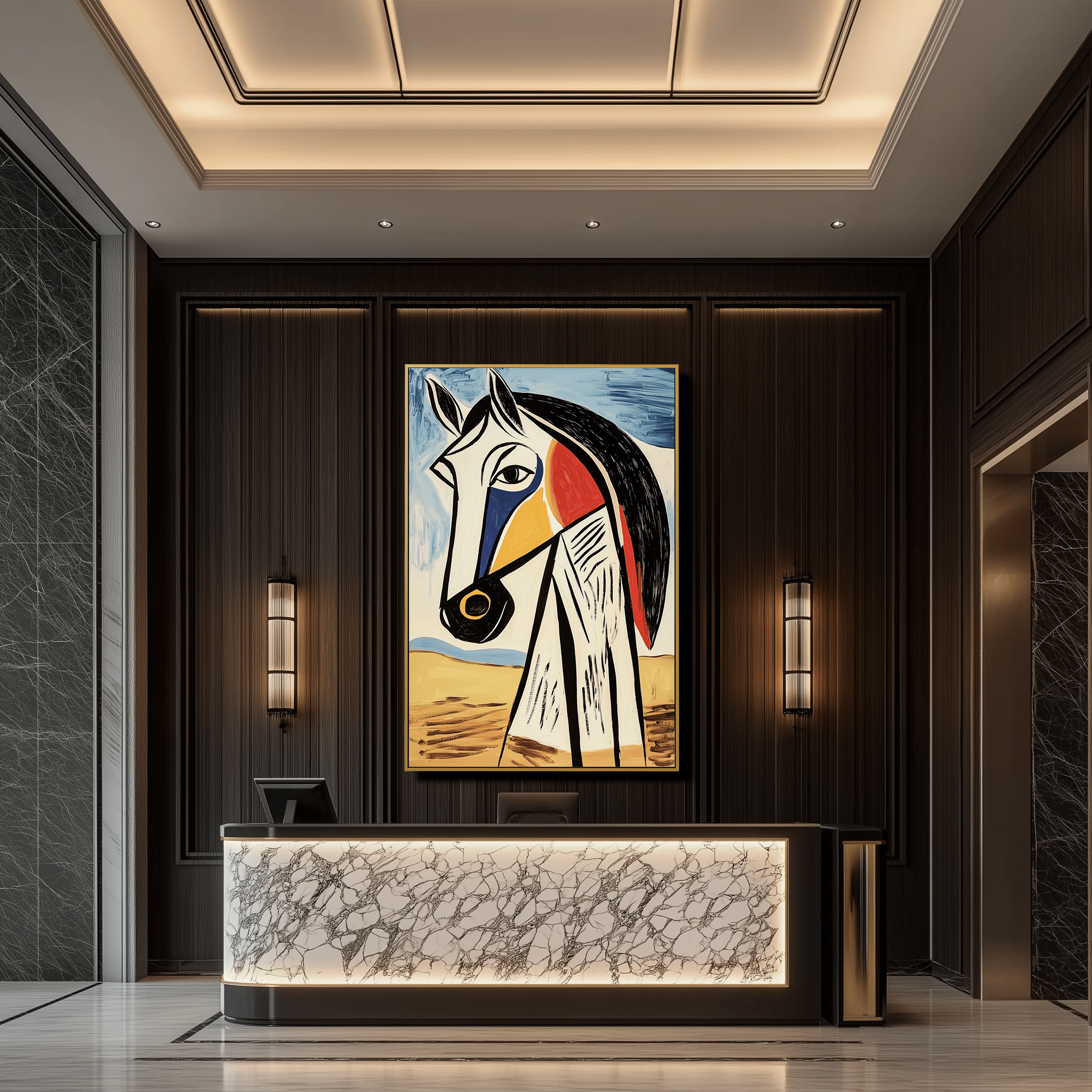 Abstract Gallop UA - 132 - Unique Aesthetics