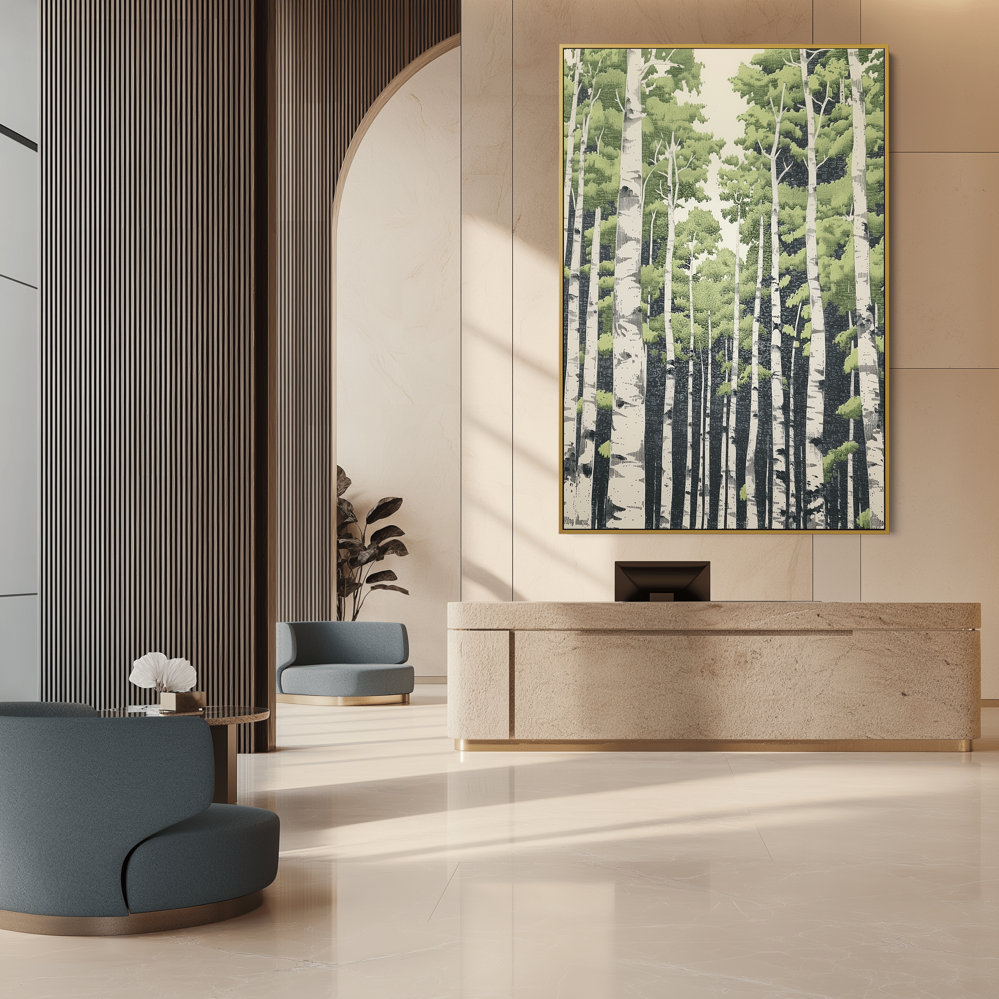 Among the Birch UA - 1023 - Unique Aesthetics