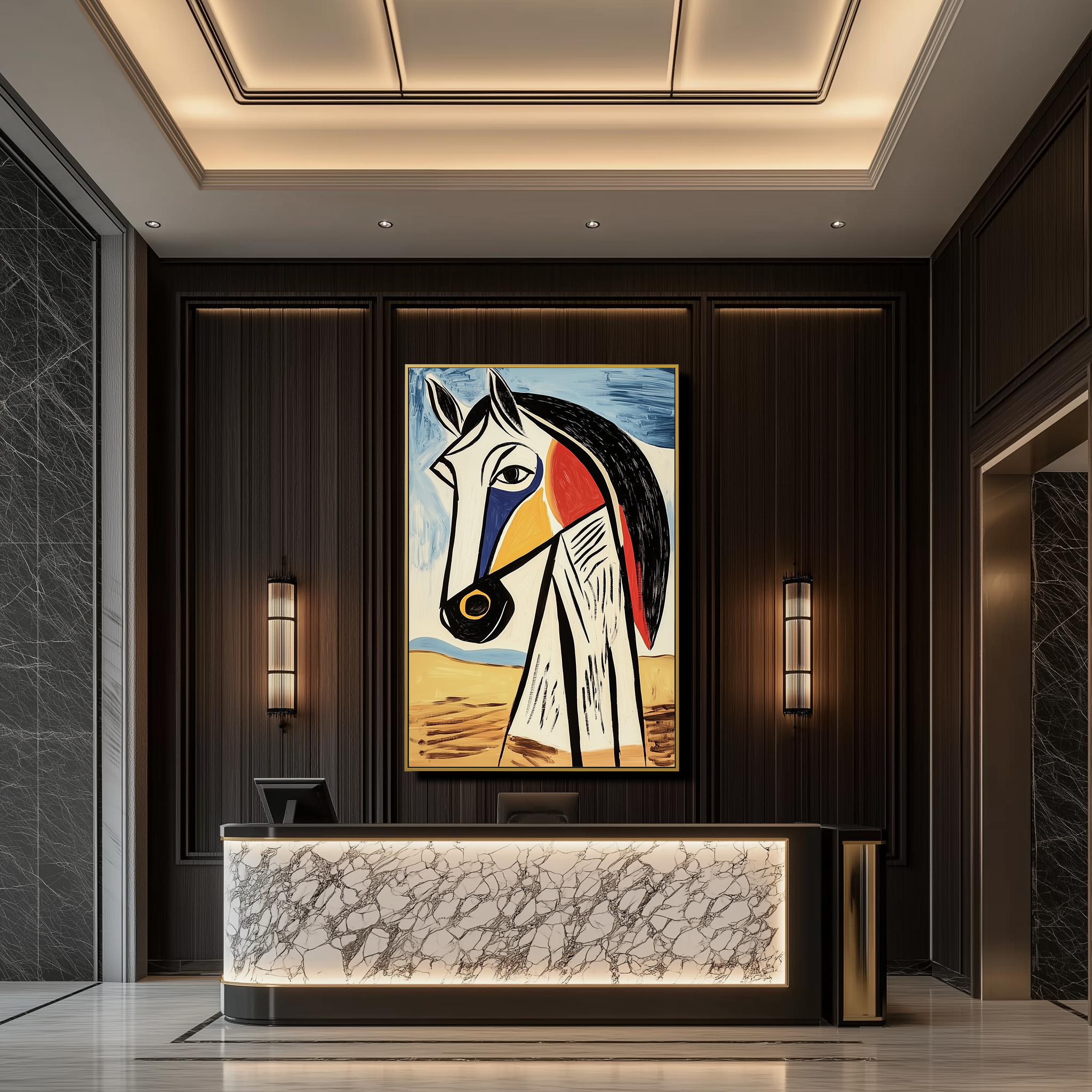 Abstract Gallop #UA-132