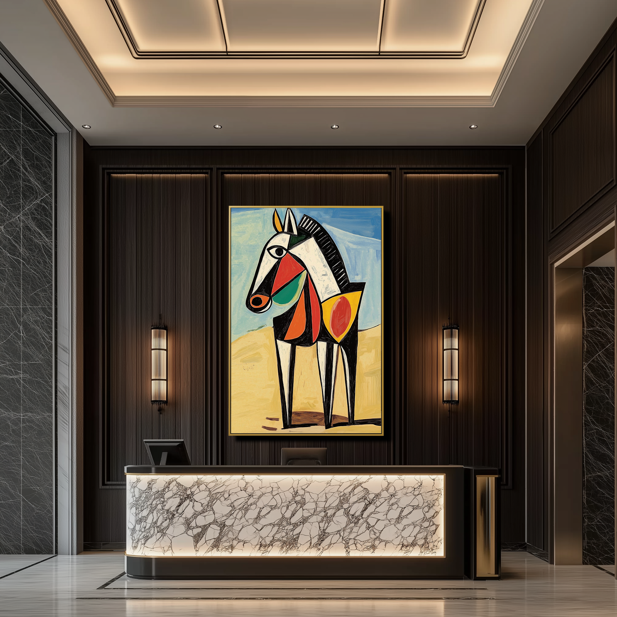 CUBIST STALLION #UA-131