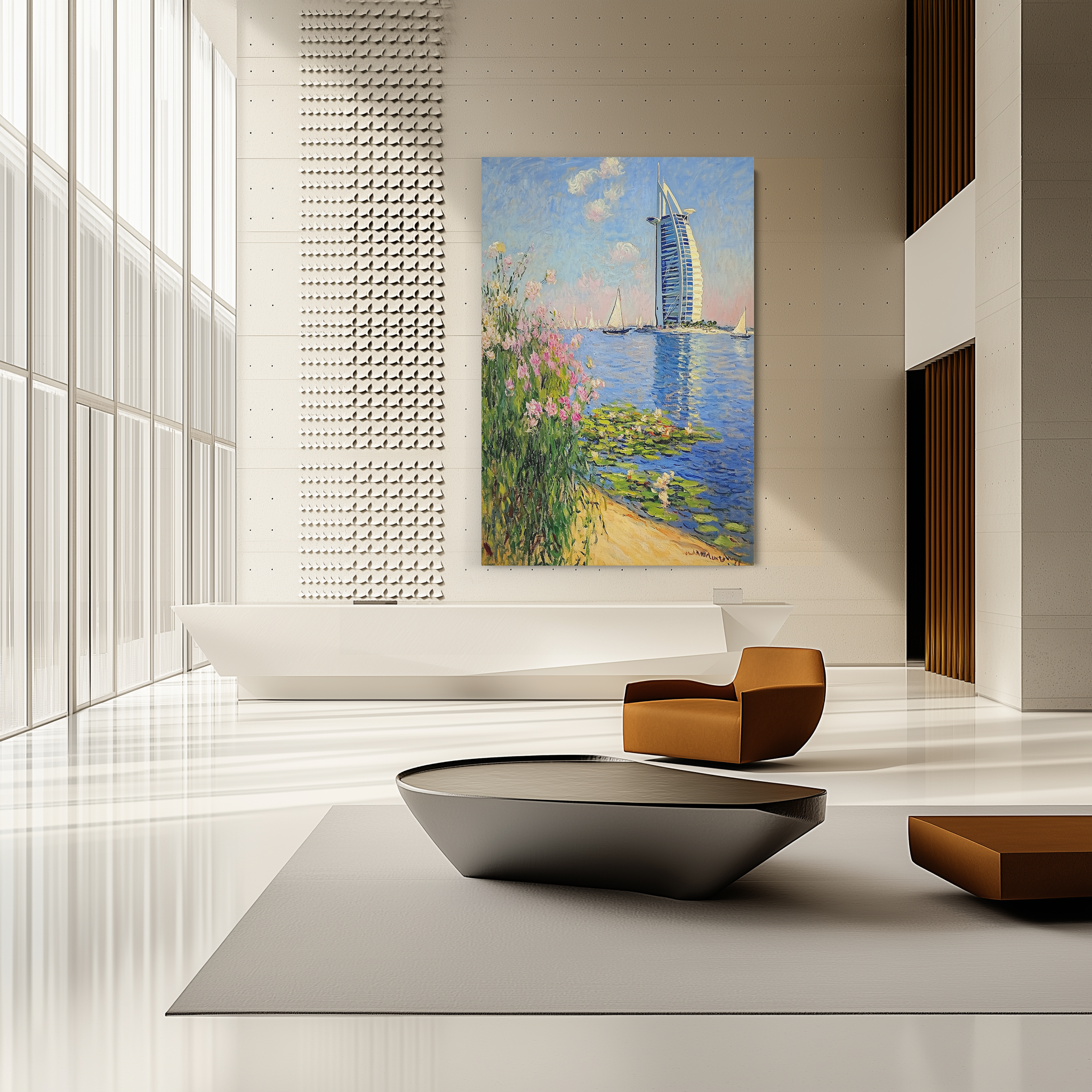 Blossoms & Burj UA - 97 - Unique Aesthetics