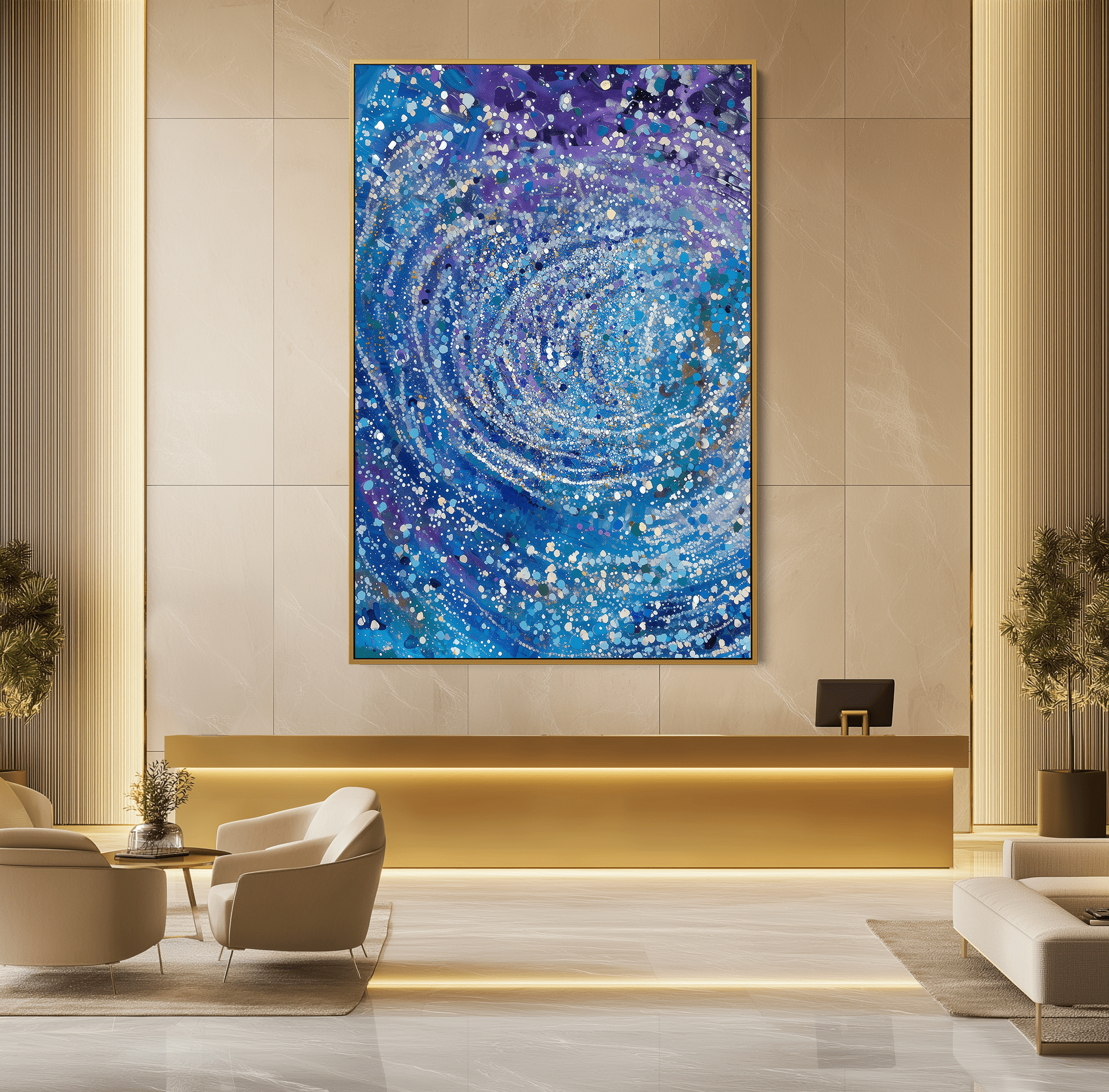 Blue Nebula UA - 753 - Unique Aesthetics