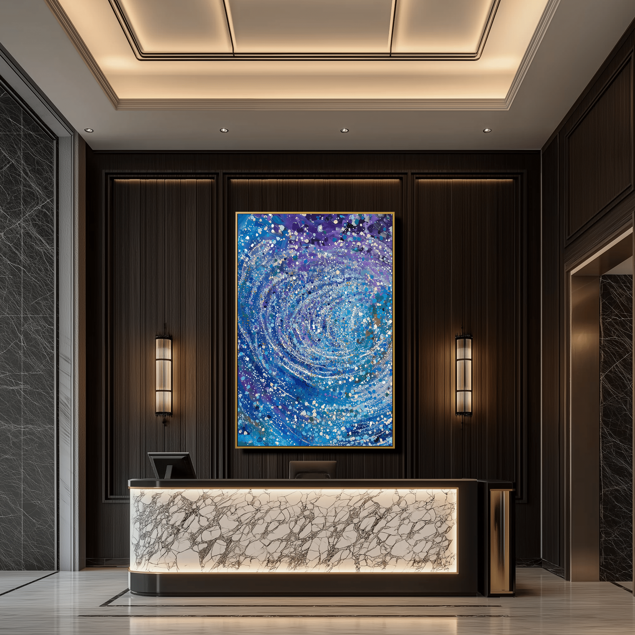 Blue Nebula UA - 753 - Unique Aesthetics