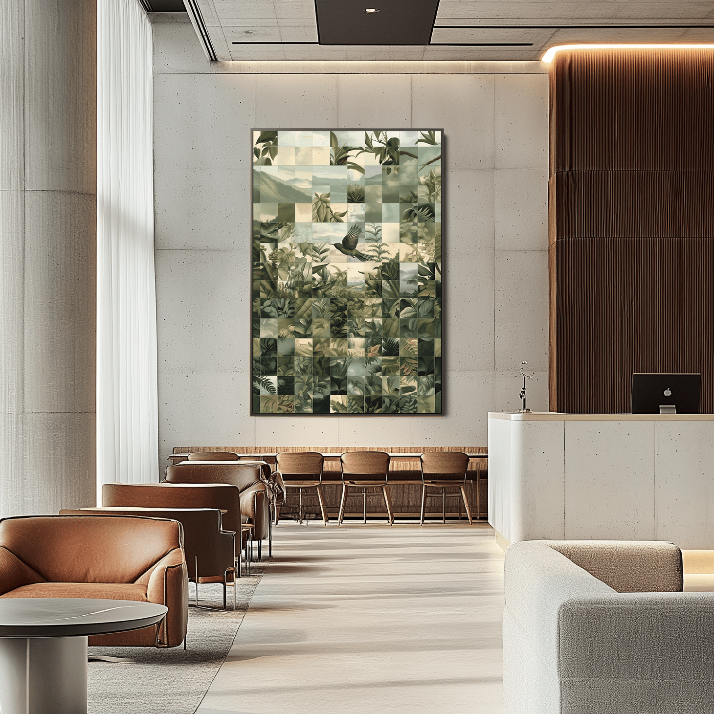 Botanical Memory Grid UA - 1011 - Unique Aesthetics