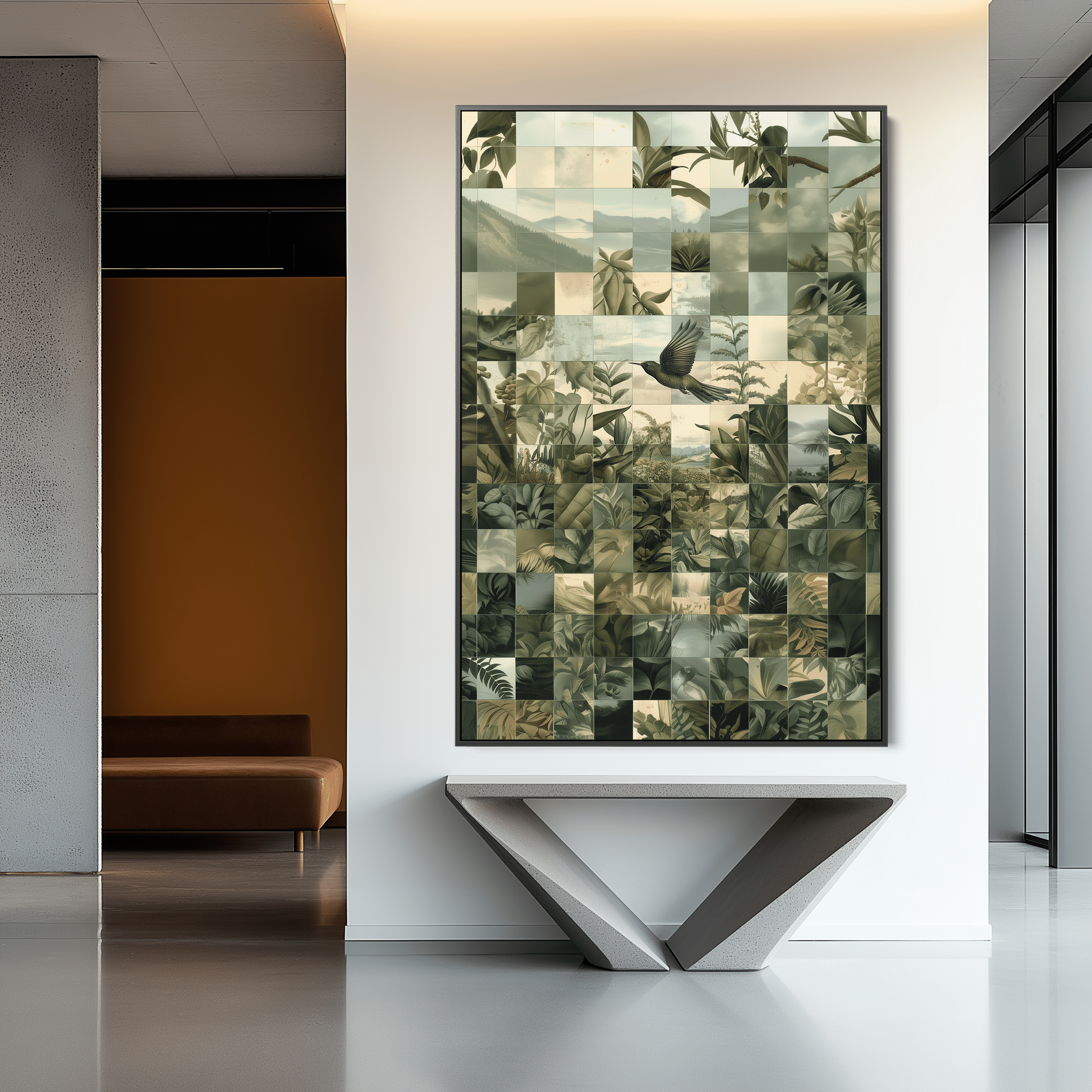 Botanical Memory Grid UA - 1011 - Unique Aesthetics