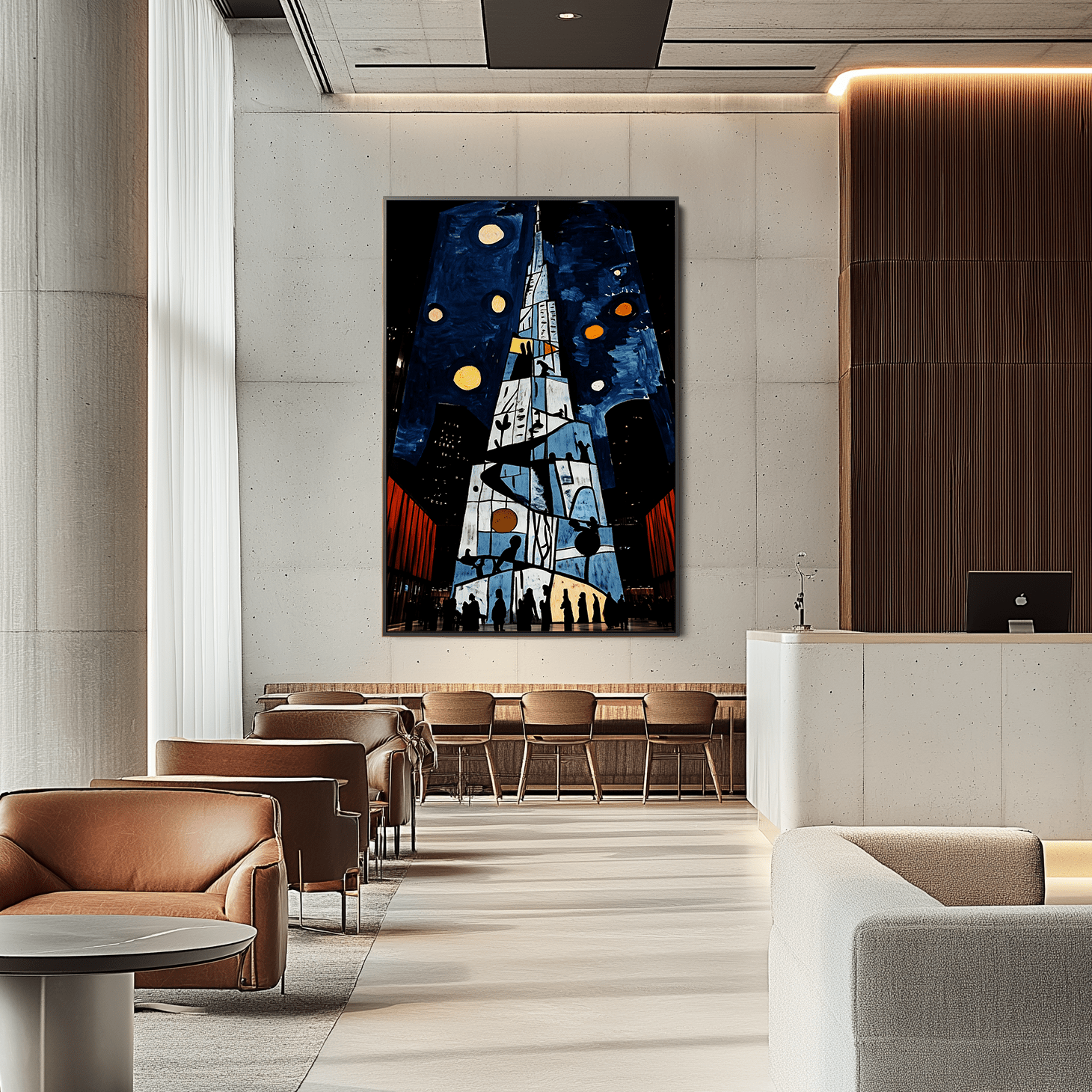 Burj Under Moons UA - 839 - Unique Aesthetics