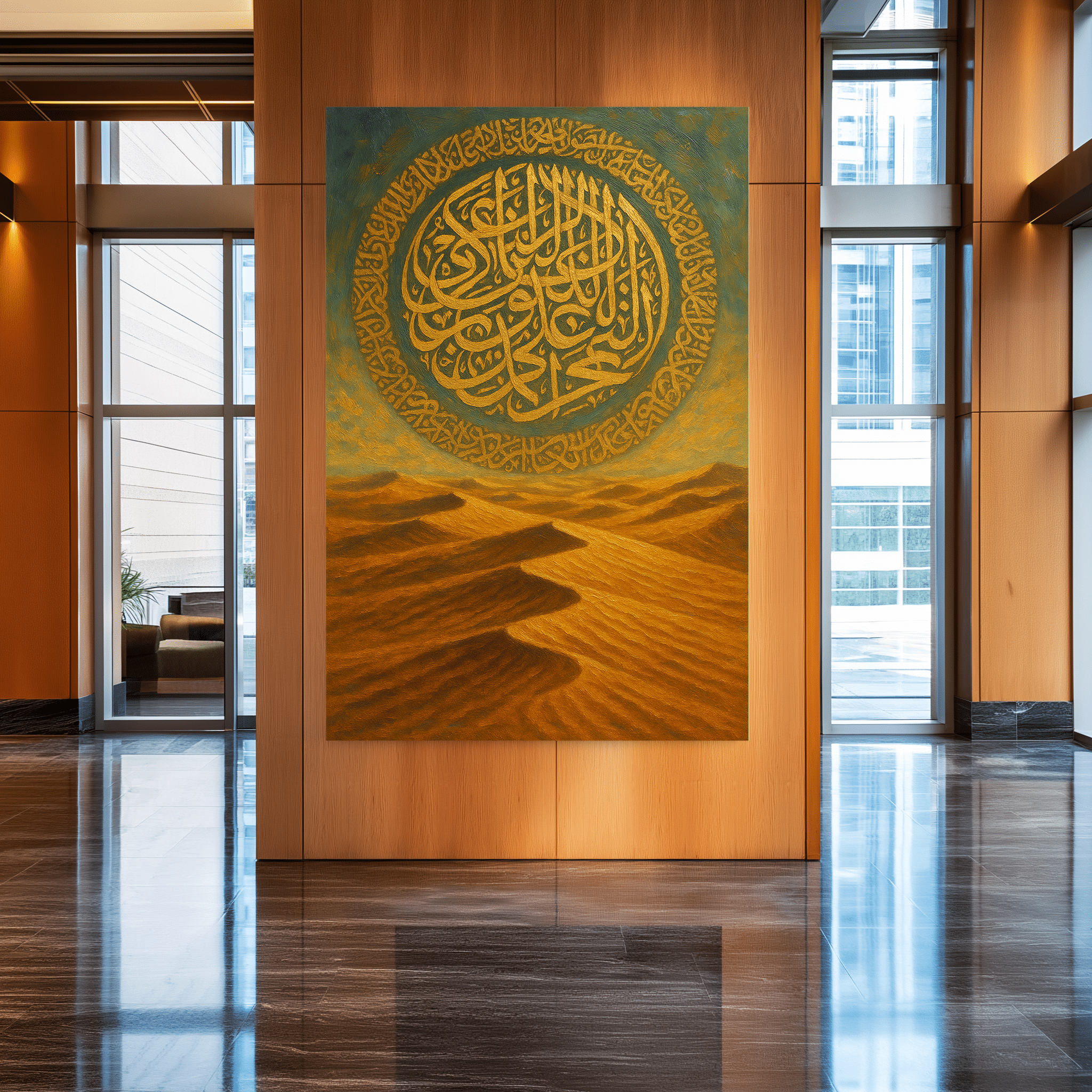 Calligraphy of the Dunes UA - 1456 - Unique Aesthetics