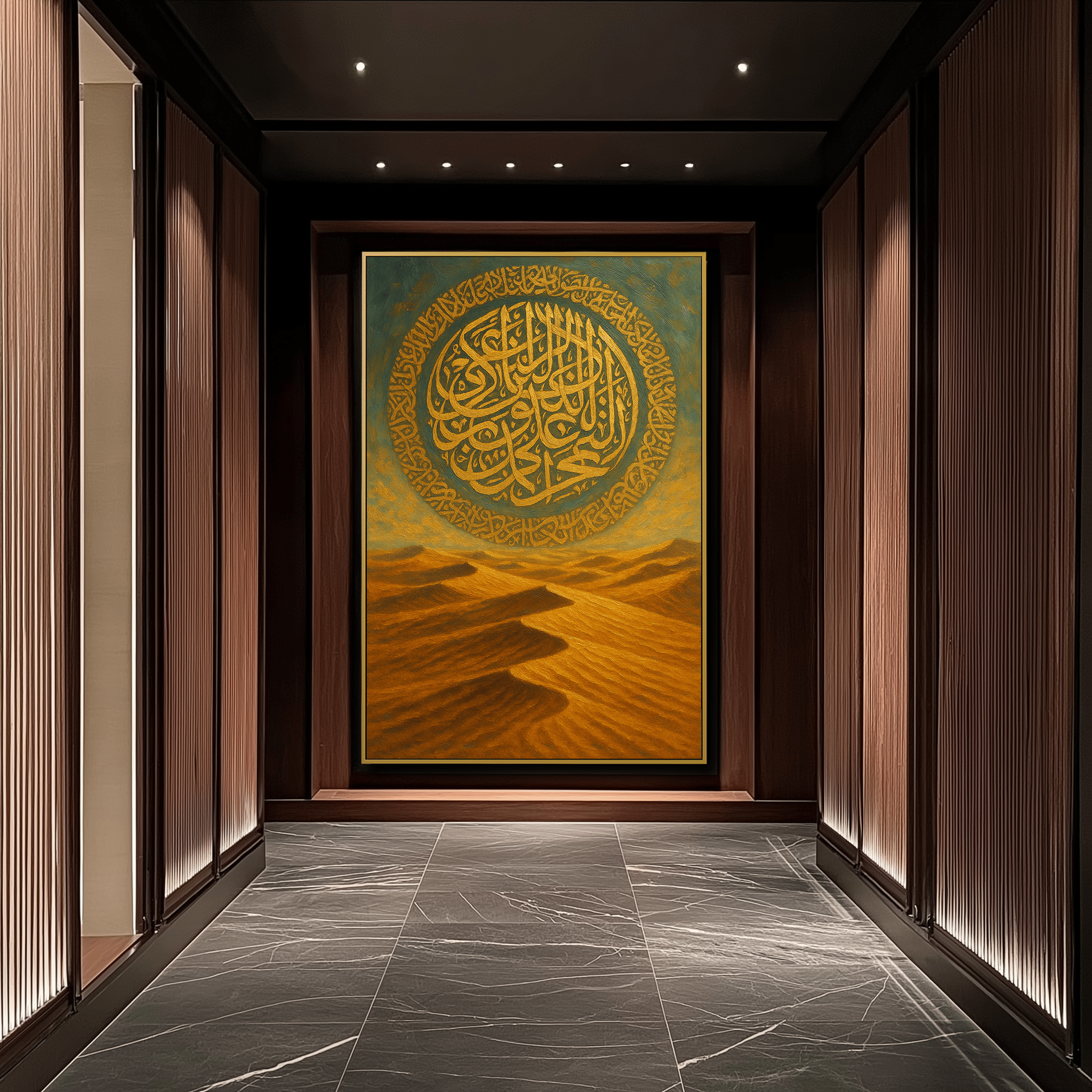 Calligraphy of the Dunes UA - 1456 - Unique Aesthetics