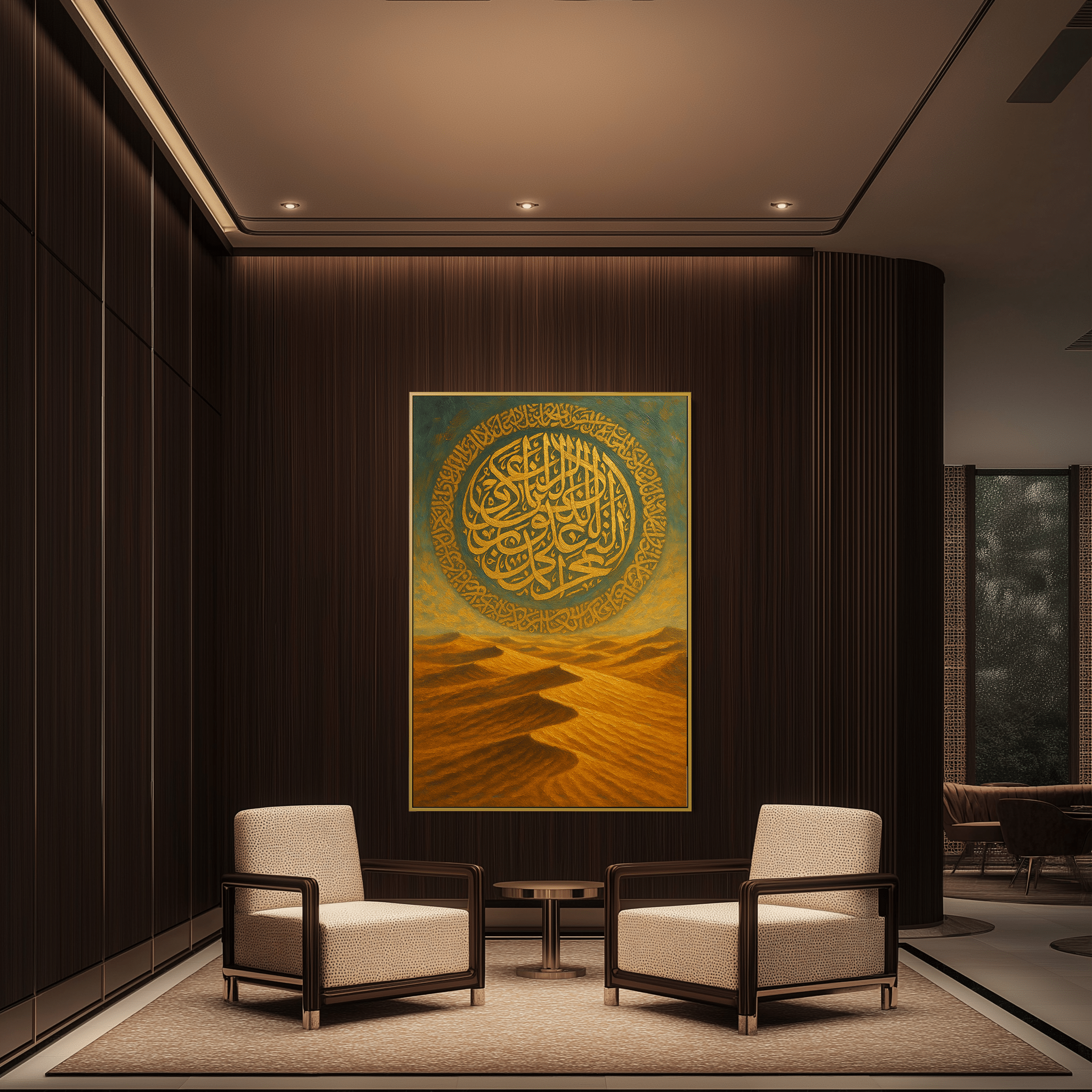 Calligraphy of the Dunes UA - 1456 - Unique Aesthetics