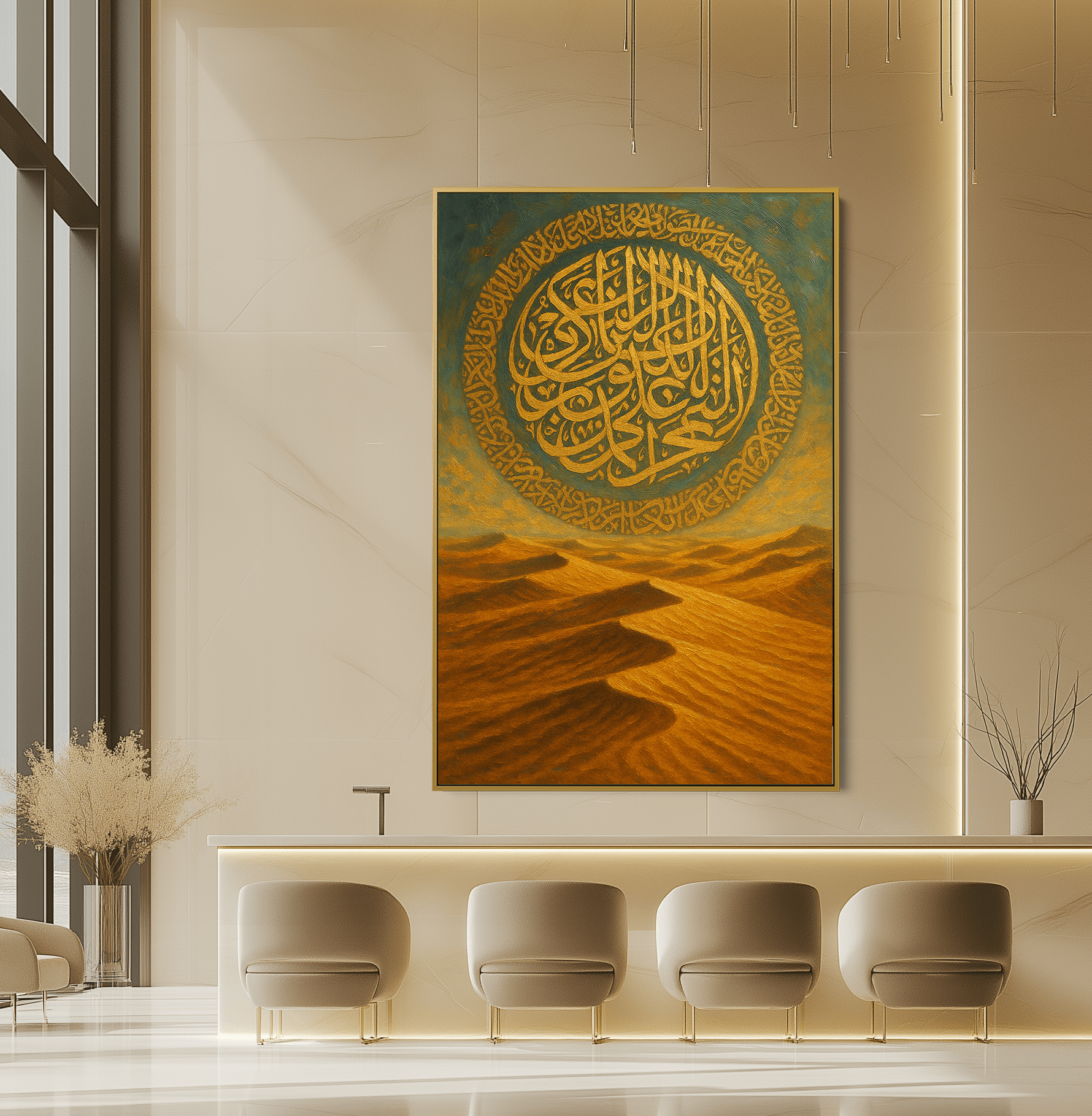 Calligraphy of the Dunes UA - 1456 - Unique Aesthetics