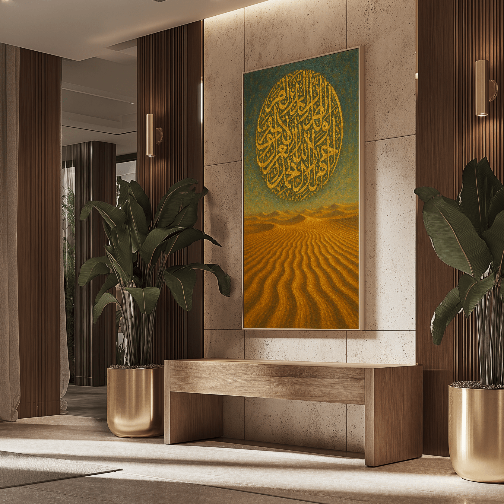 Calligraphy of the Dunes UA - 1458 - Unique Aesthetics