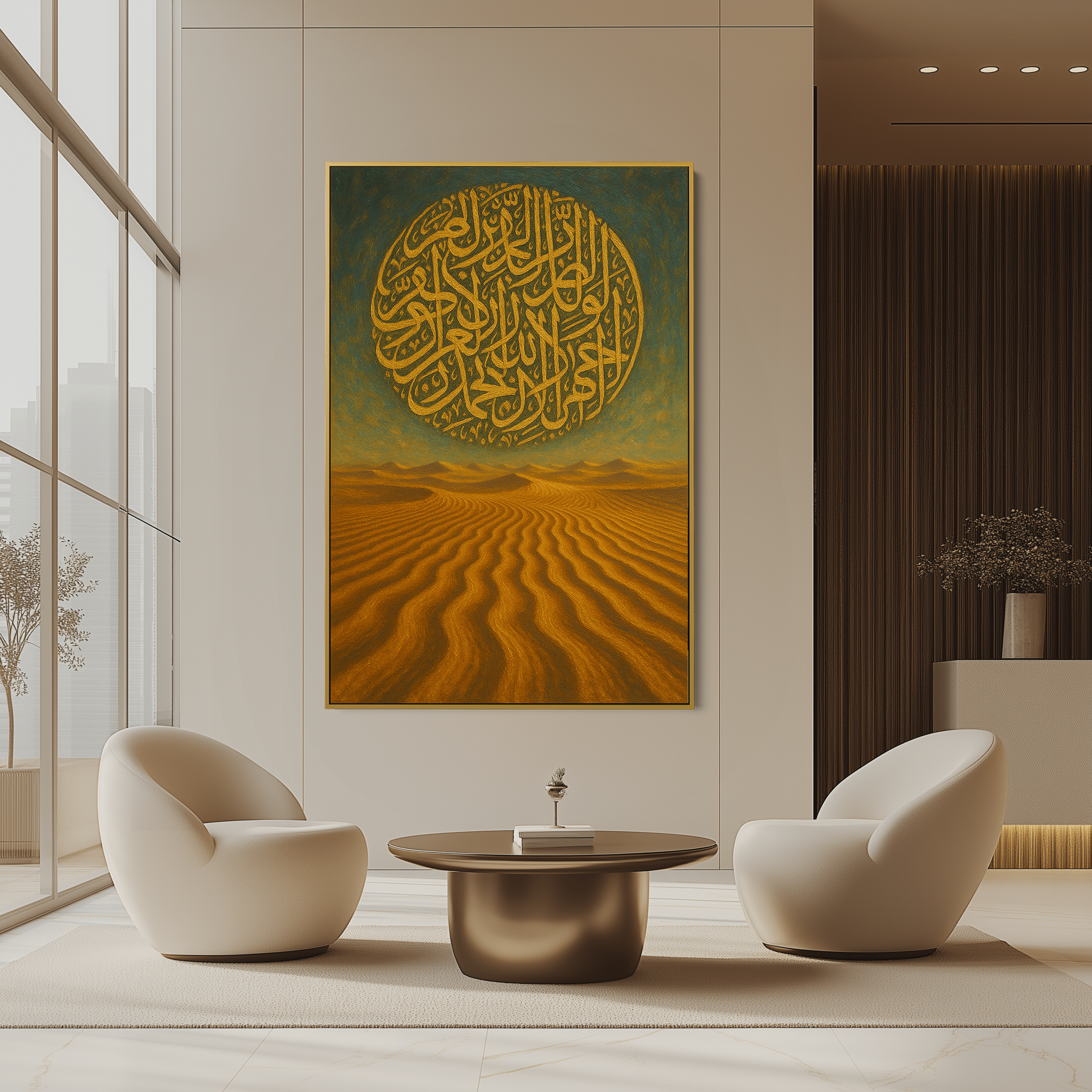 Calligraphy of the Dunes UA - 1458 - Unique Aesthetics