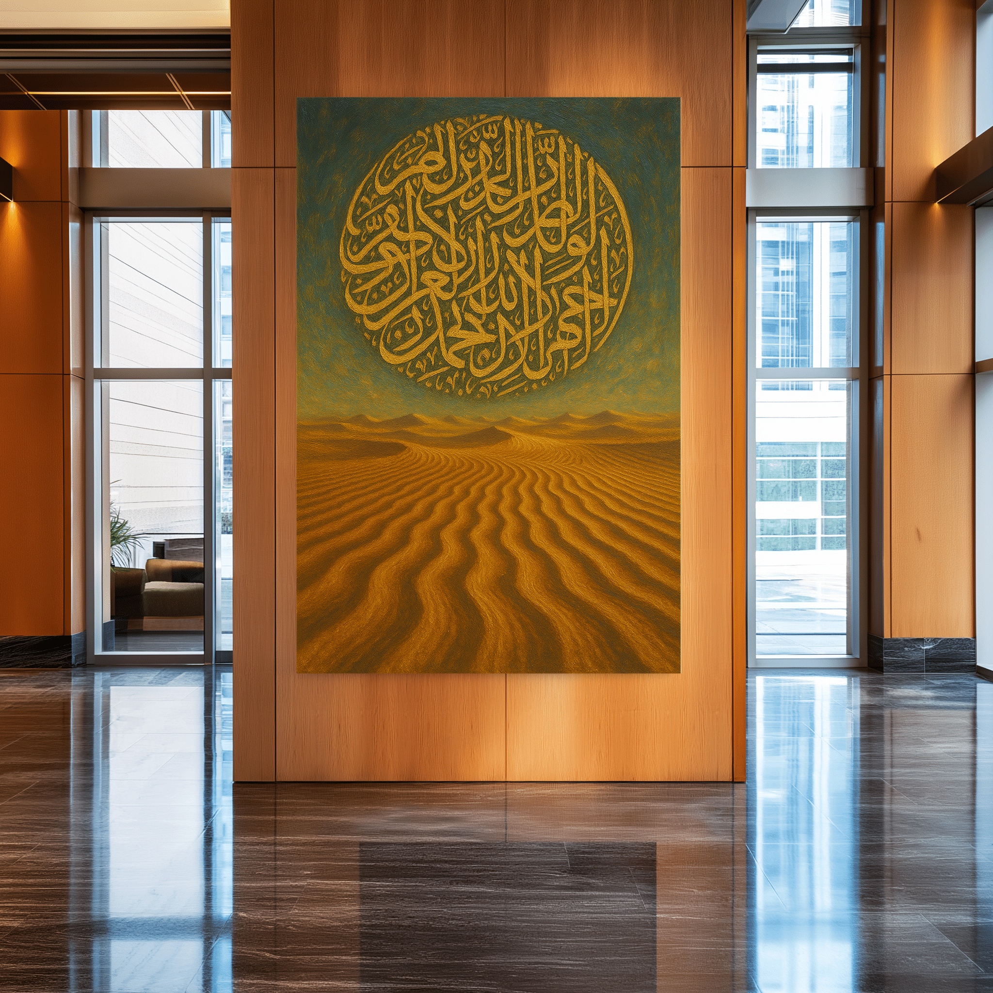 Calligraphy of the Dunes UA - 1458 - Unique Aesthetics