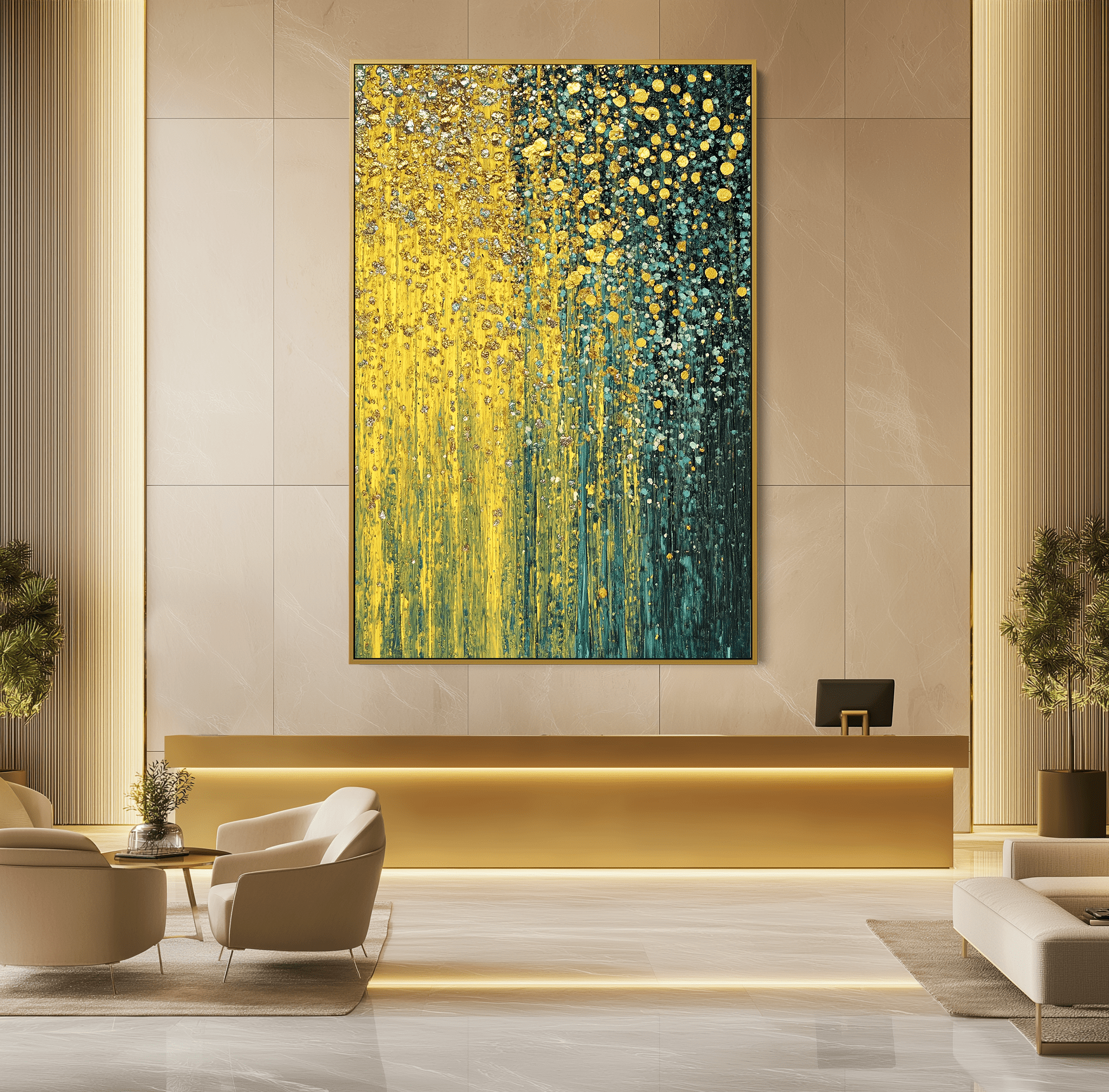 Cascade of Gold UA - 702 - Unique Aesthetics