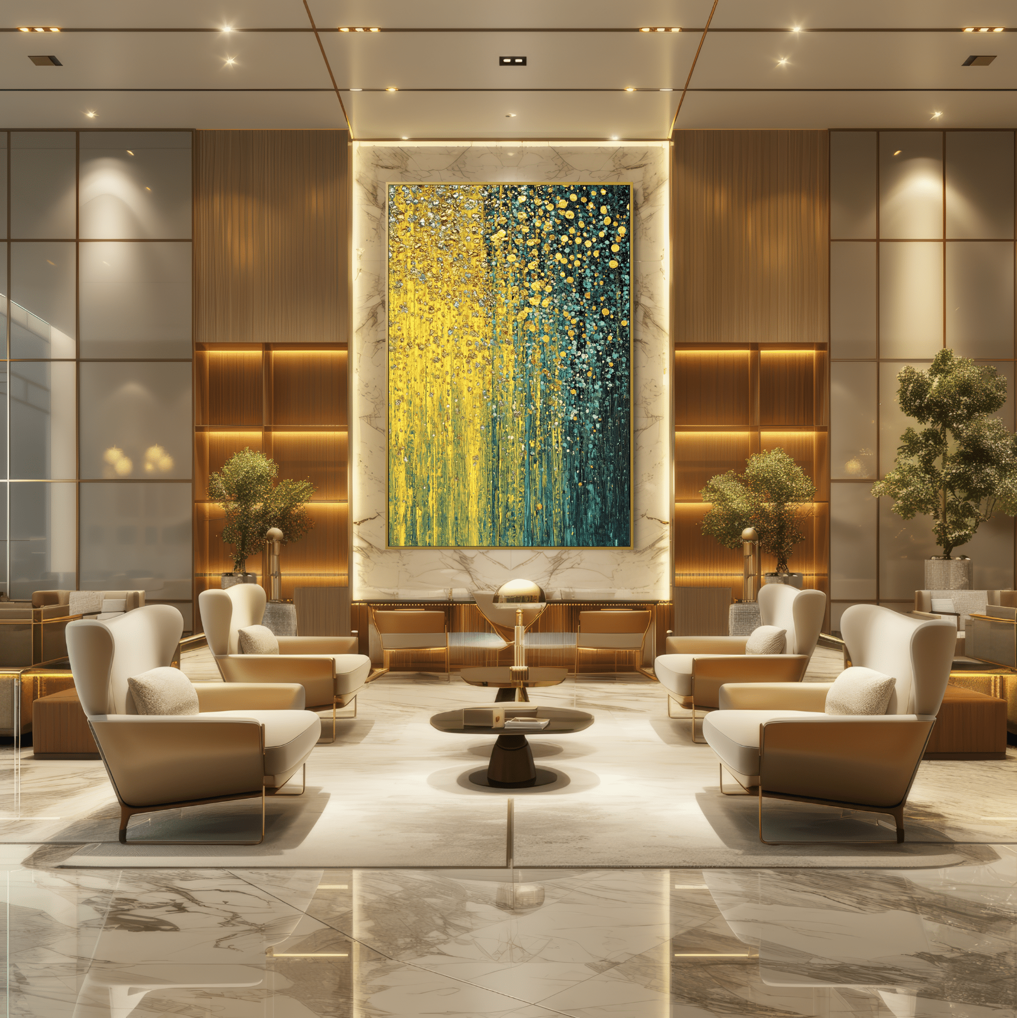 Cascade of Gold UA - 702 - Unique Aesthetics