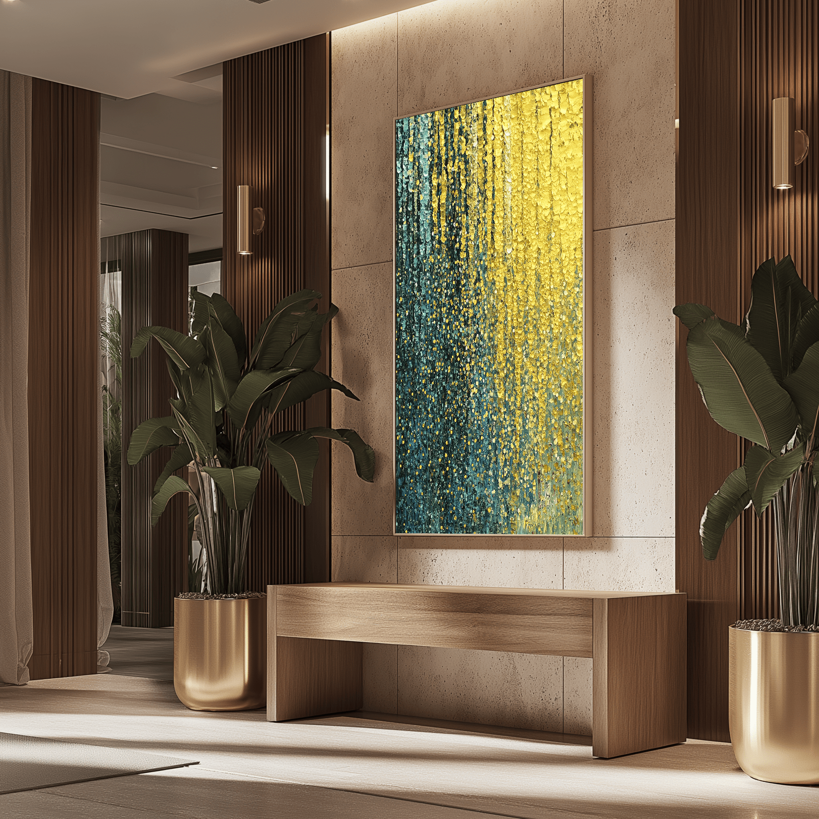 Cascade of Gold UA - 703 - Unique Aesthetics