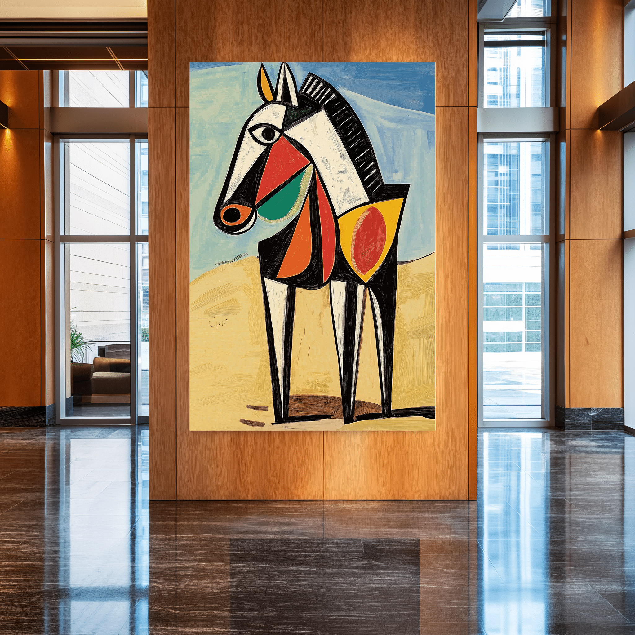 CUBIST STALLION UA - 131 - Unique Aesthetics