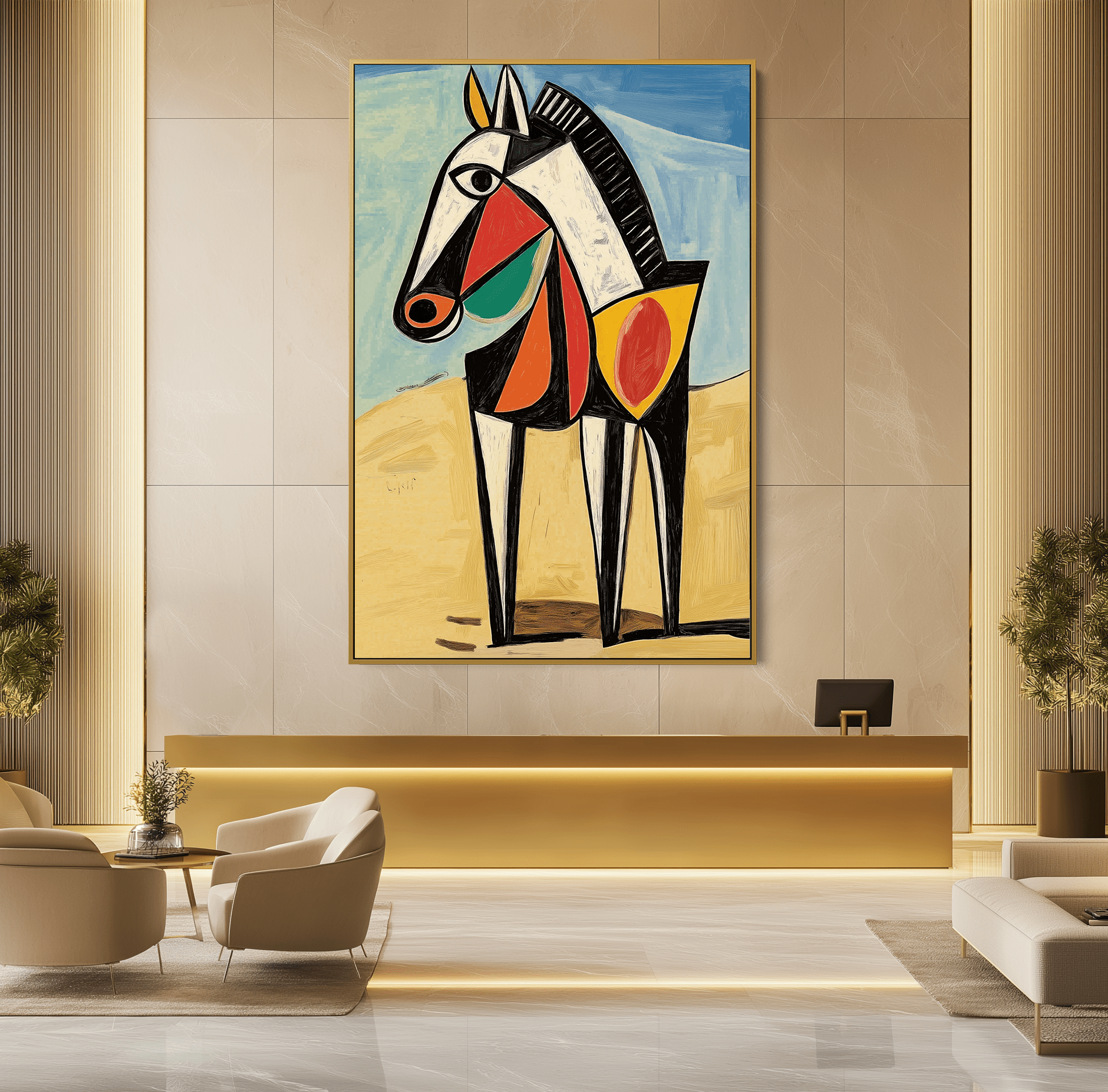 CUBIST STALLION UA - 131 - Unique Aesthetics