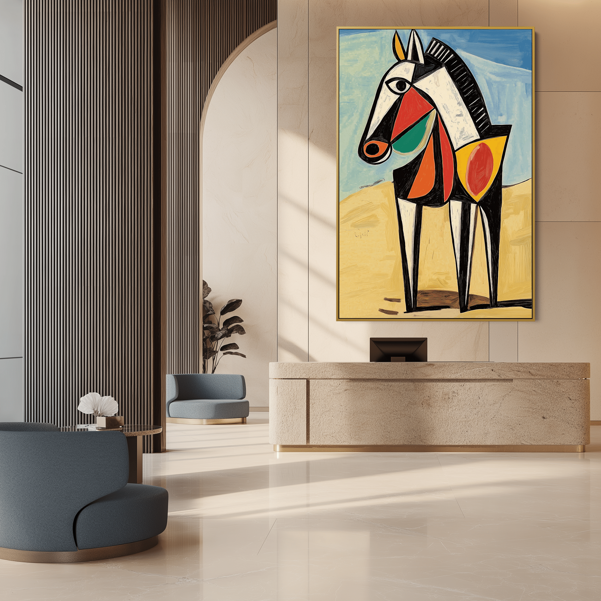 CUBIST STALLION UA - 131 - Unique Aesthetics