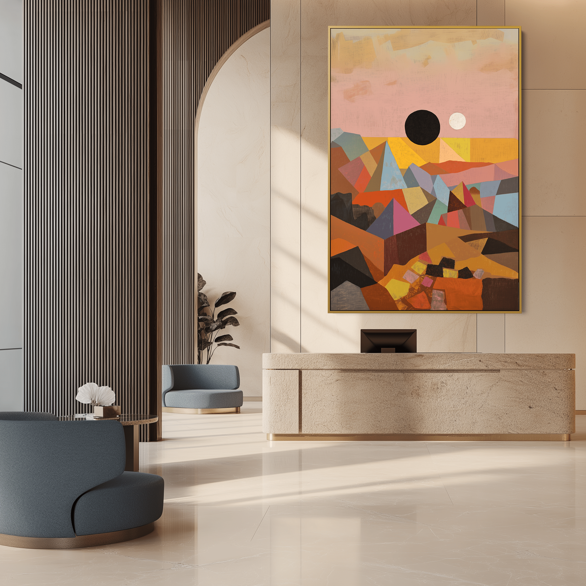 Eclipse Over Silent Dunes UA - 1268 - Unique Aesthetics