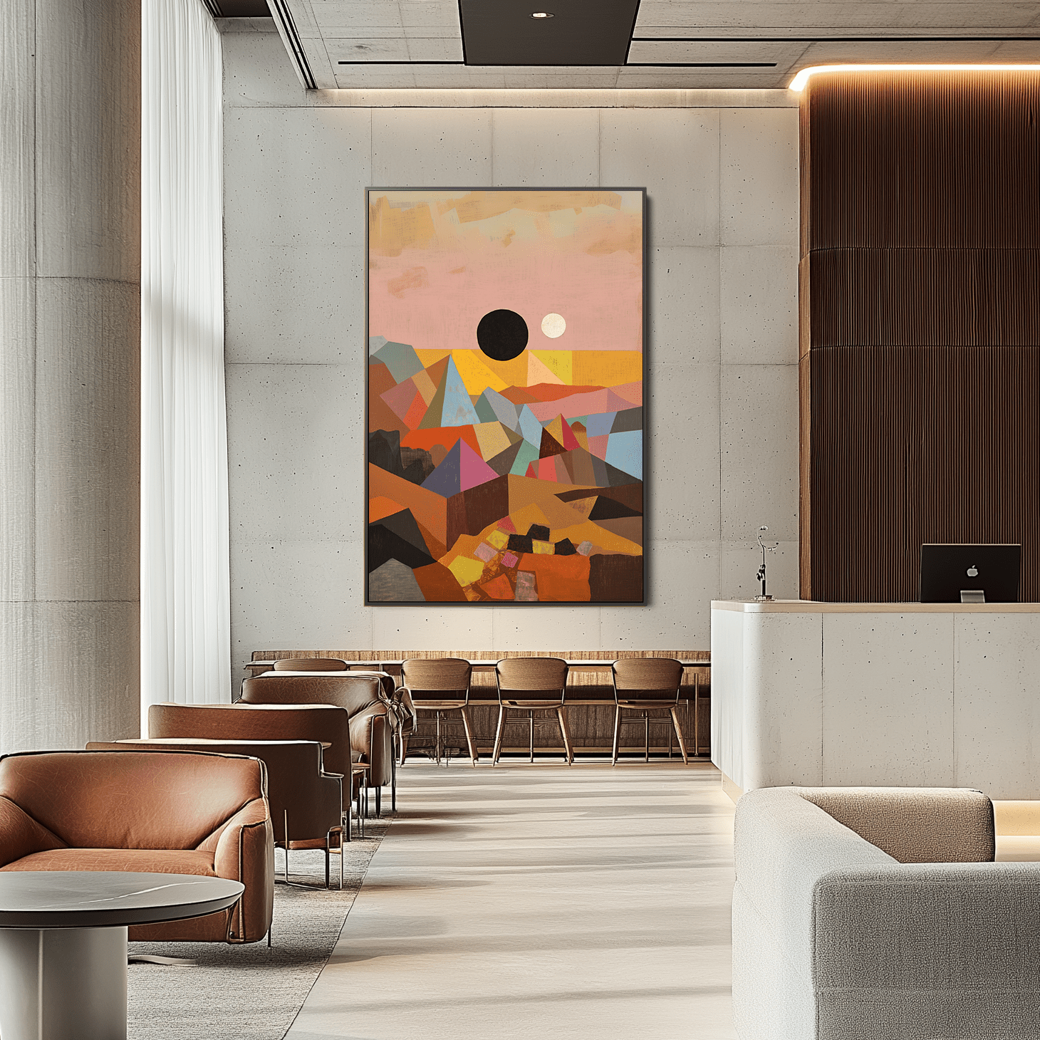 Eclipse Over Silent Dunes UA - 1268 - Unique Aesthetics