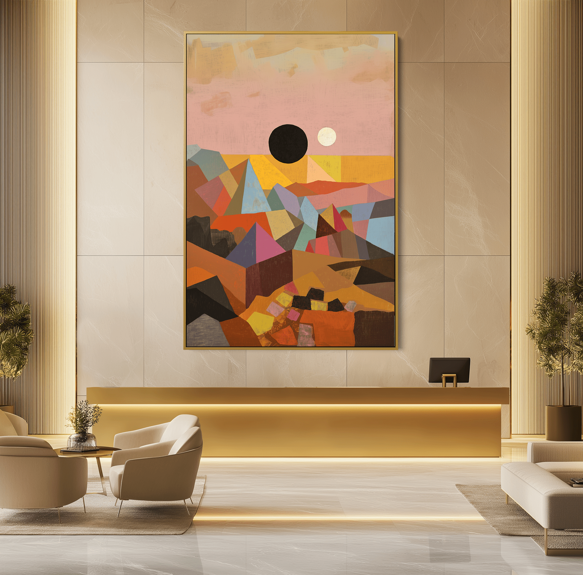 Eclipse Over Silent Dunes UA - 1268 - Unique Aesthetics