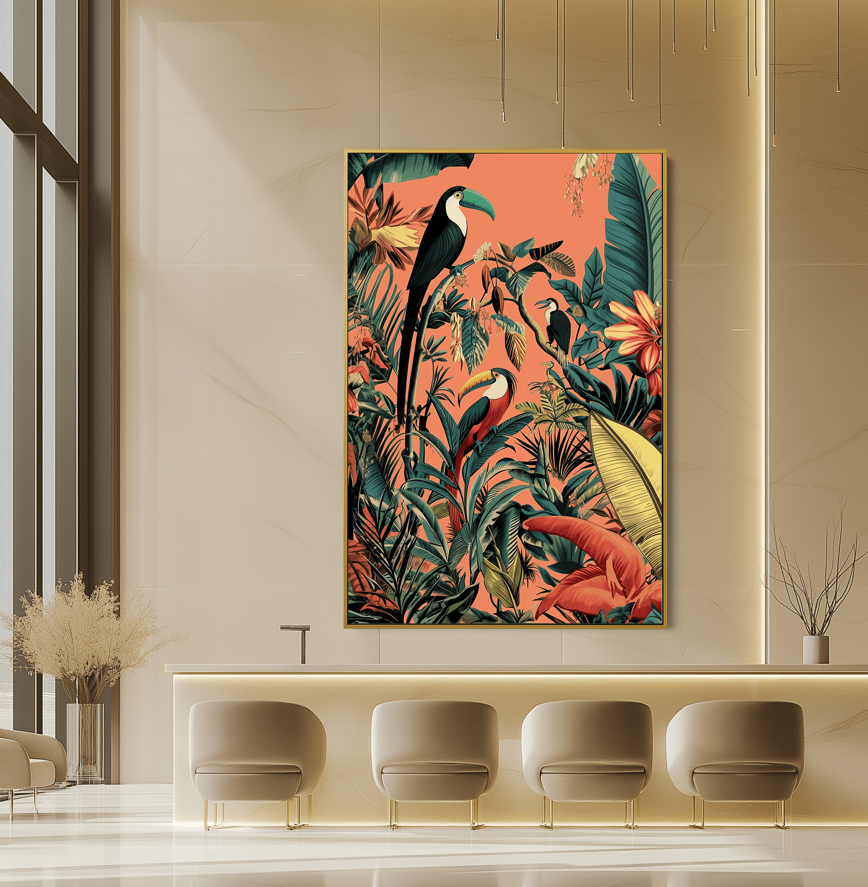 Feathered Drama UA - 1025 - Unique Aesthetics