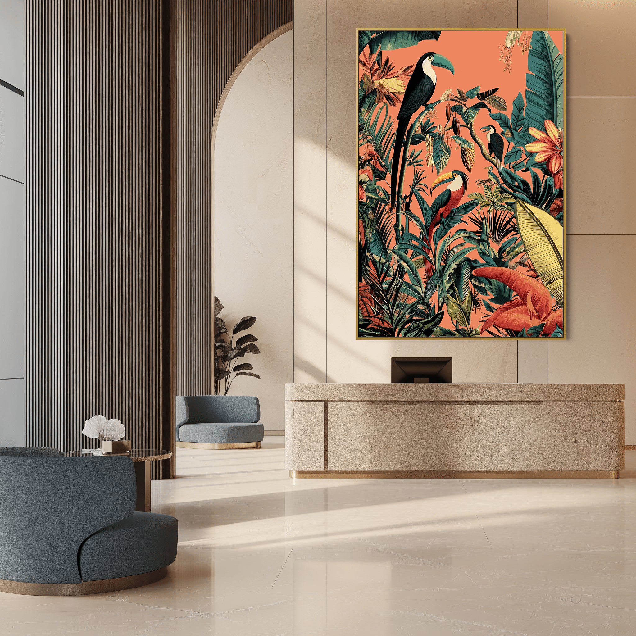 Feathered Drama UA - 1025 - Unique Aesthetics