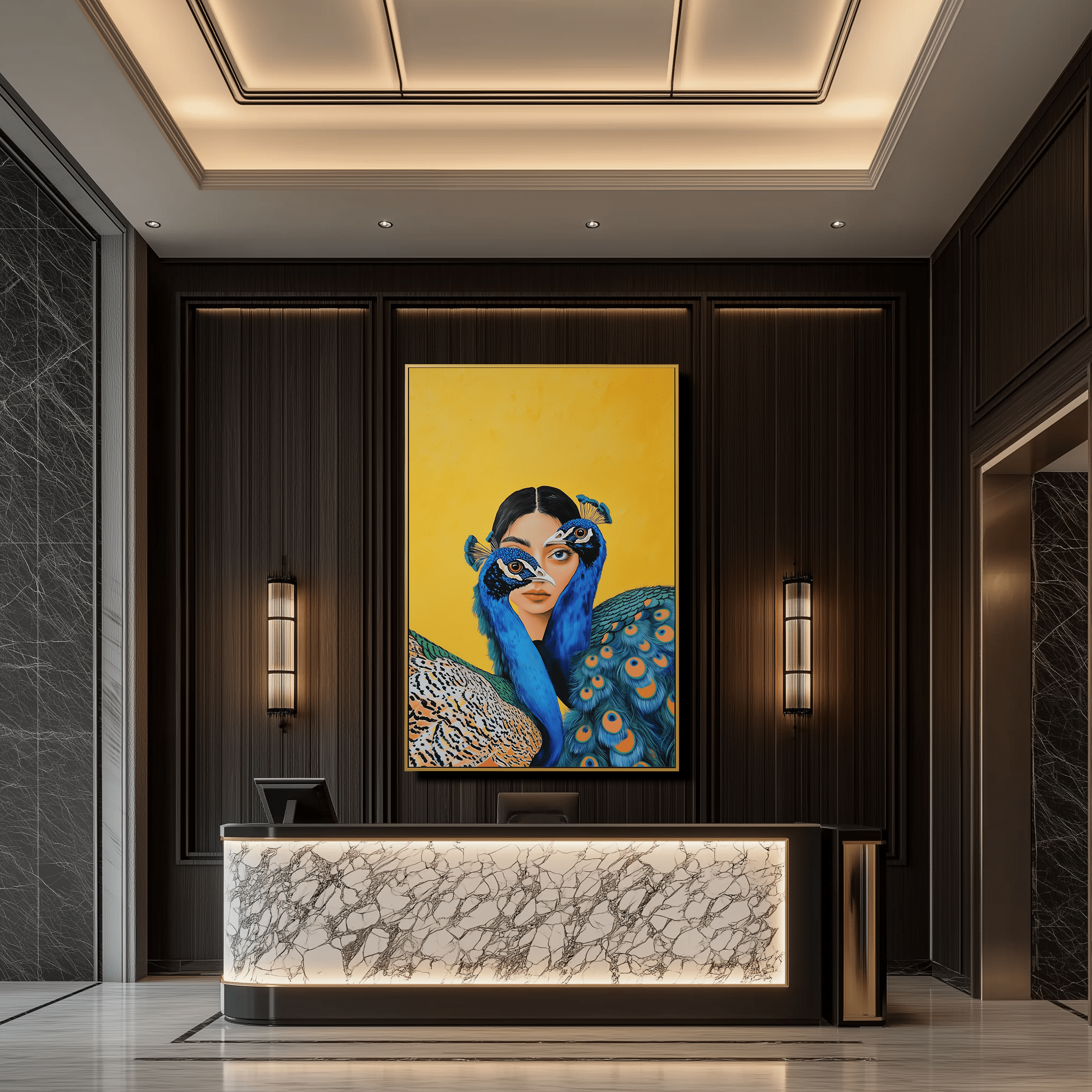 Feathered Gaze UA - 387 - Unique Aesthetics