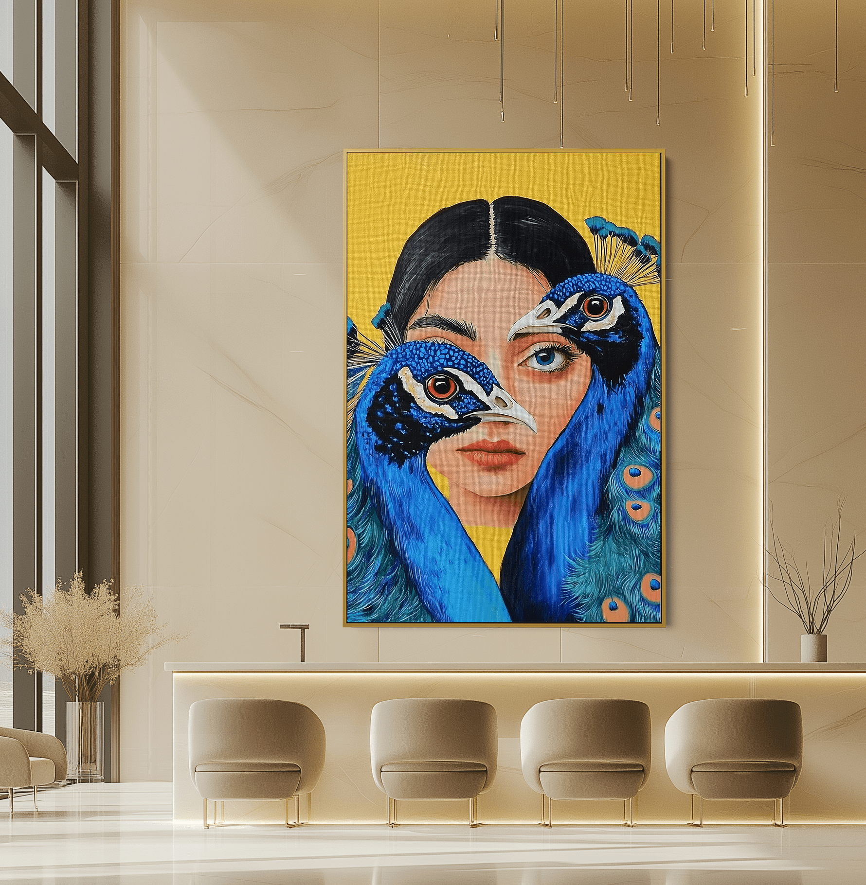 Feathered Gaze UA - 885 - Unique Aesthetics