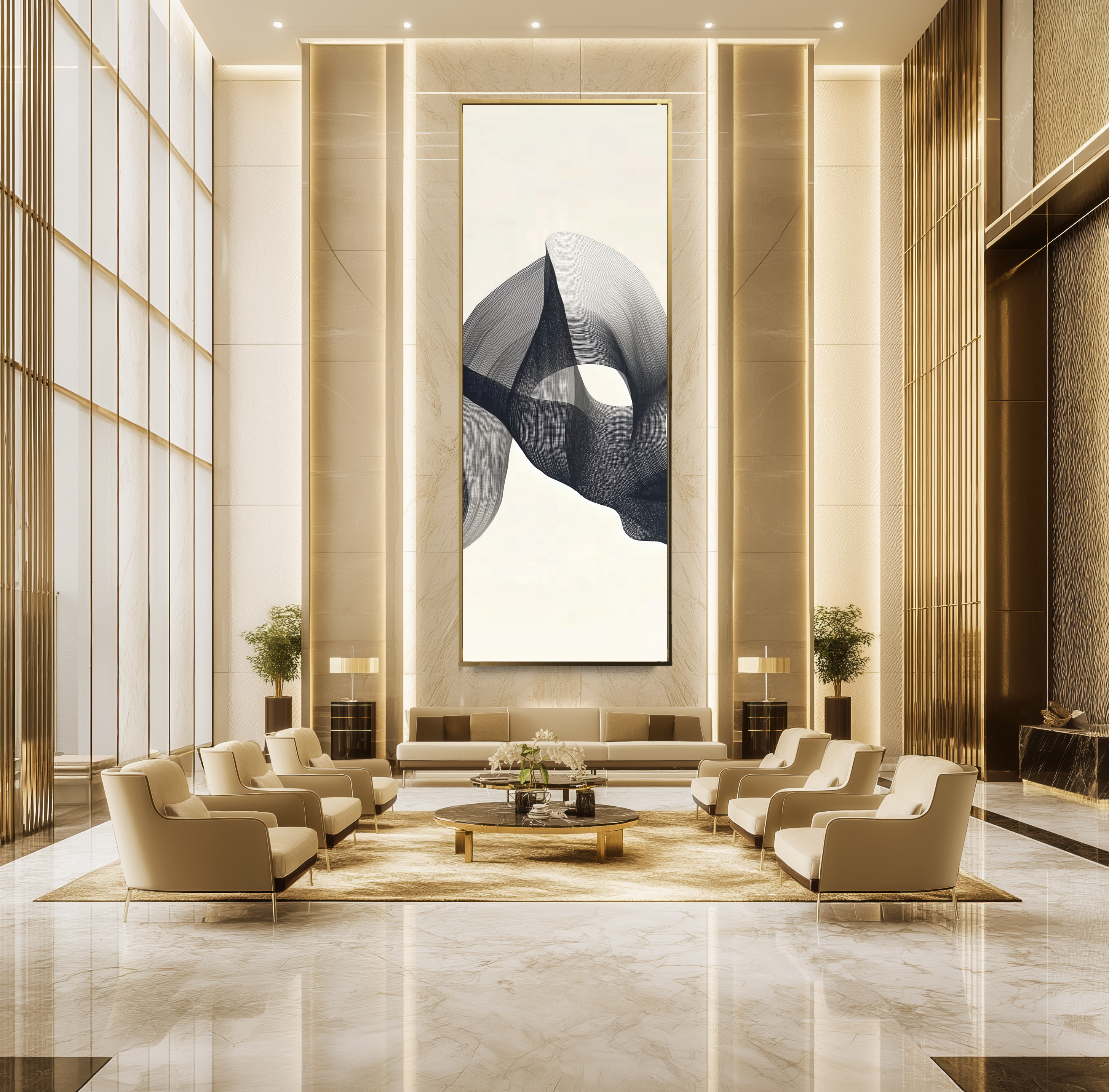 Contemporary Minimal Painting 1