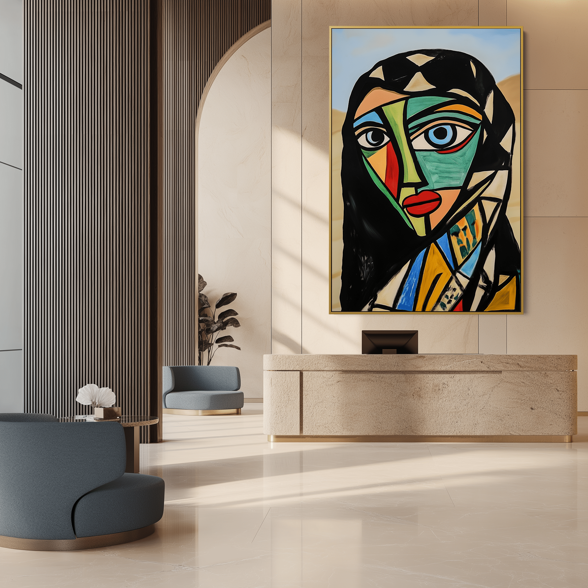 Fragmented Reflection UA - 243 - Unique Aesthetics