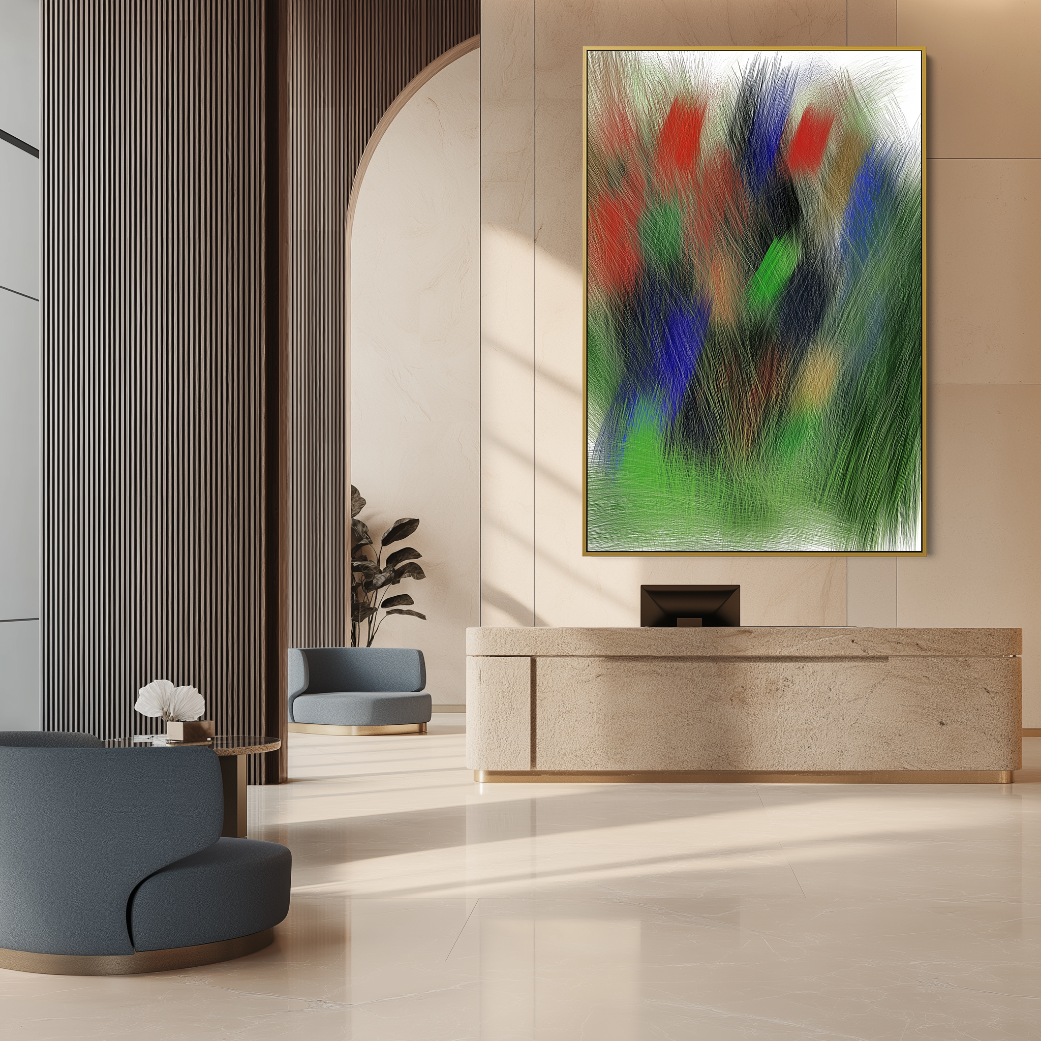 Fury in Fractals UA - 1217 - Unique Aesthetics