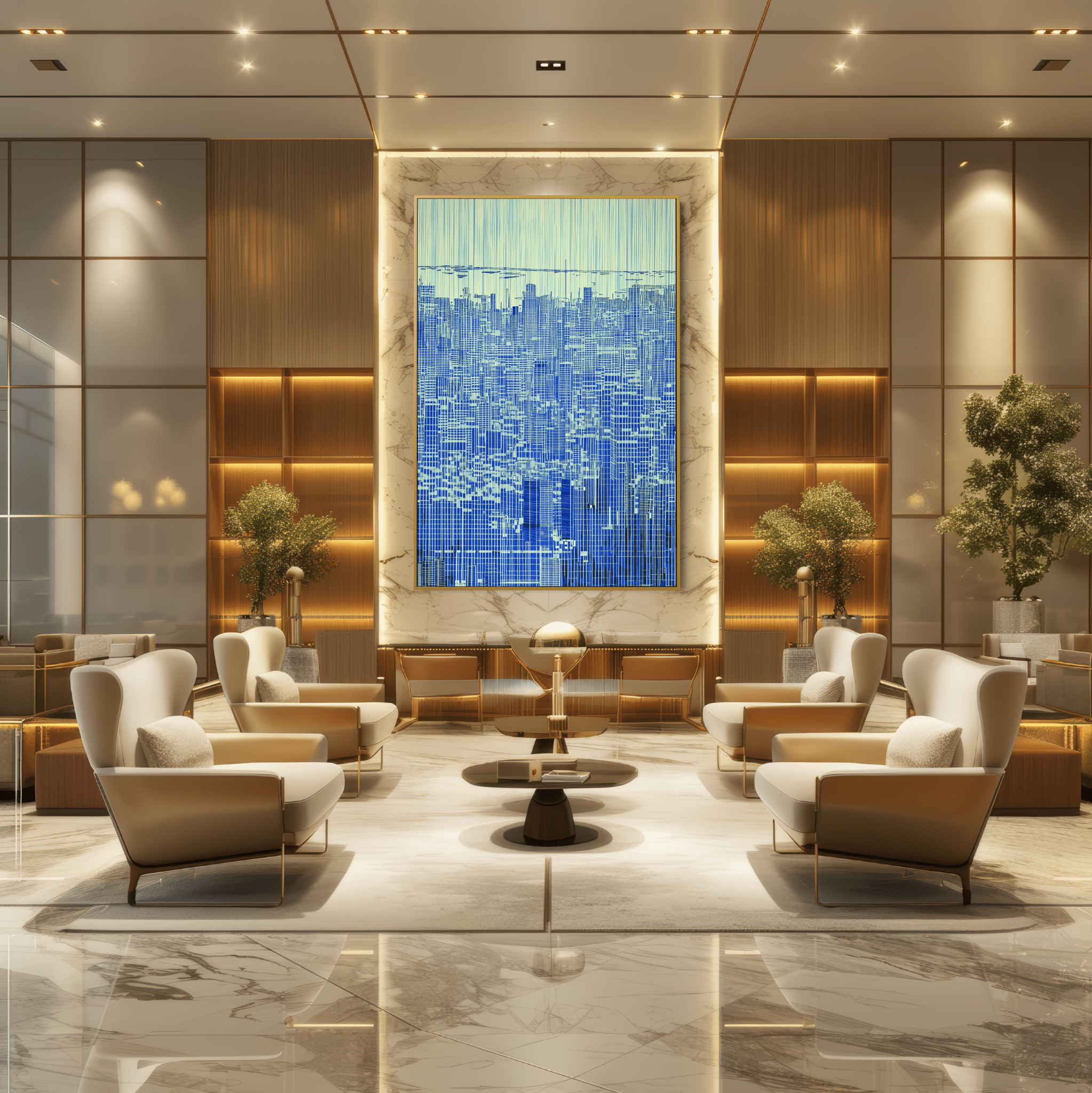 Glitch in the Skyline UA - 1364 - Unique Aesthetics