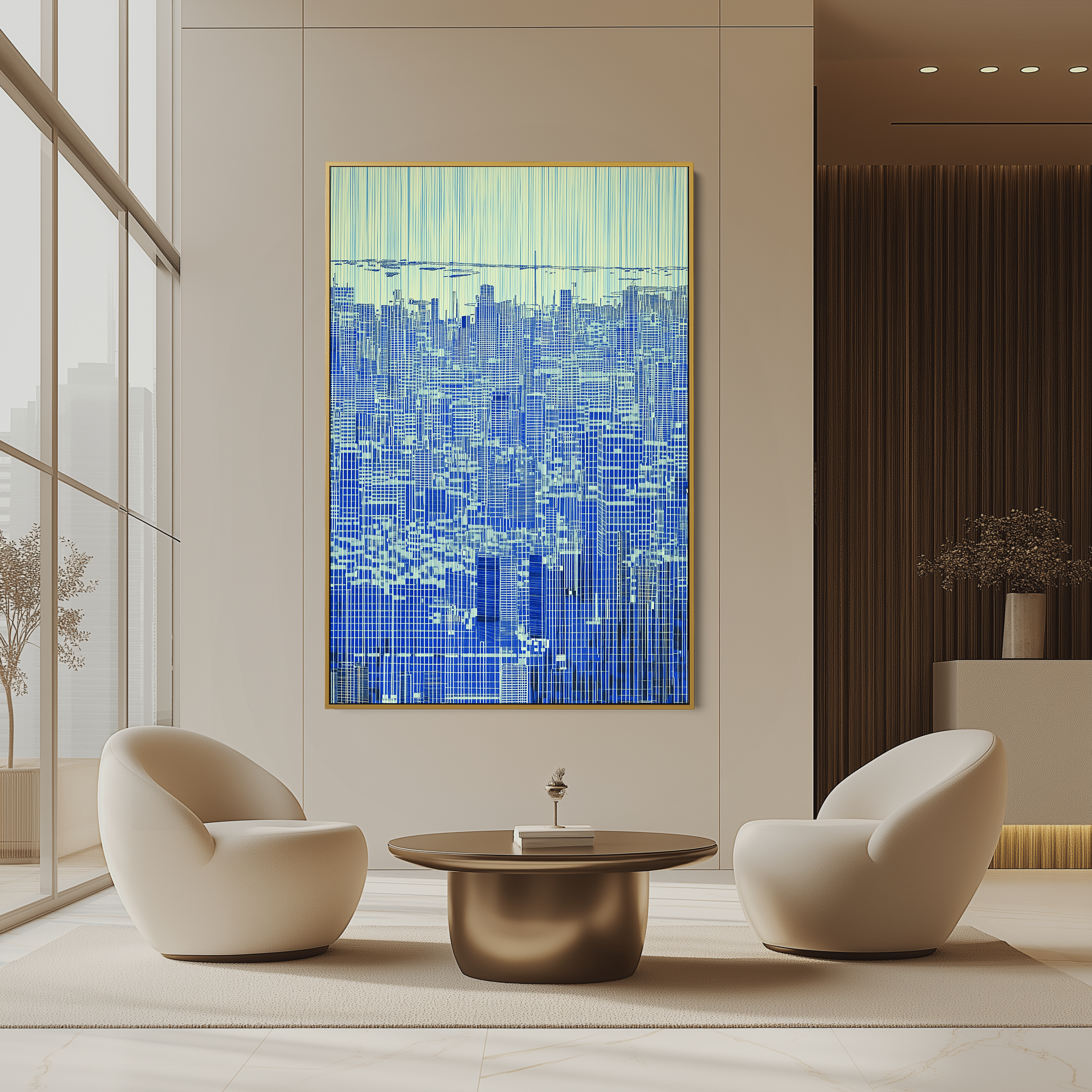 Glitch in the Skyline UA - 1364 - Unique Aesthetics