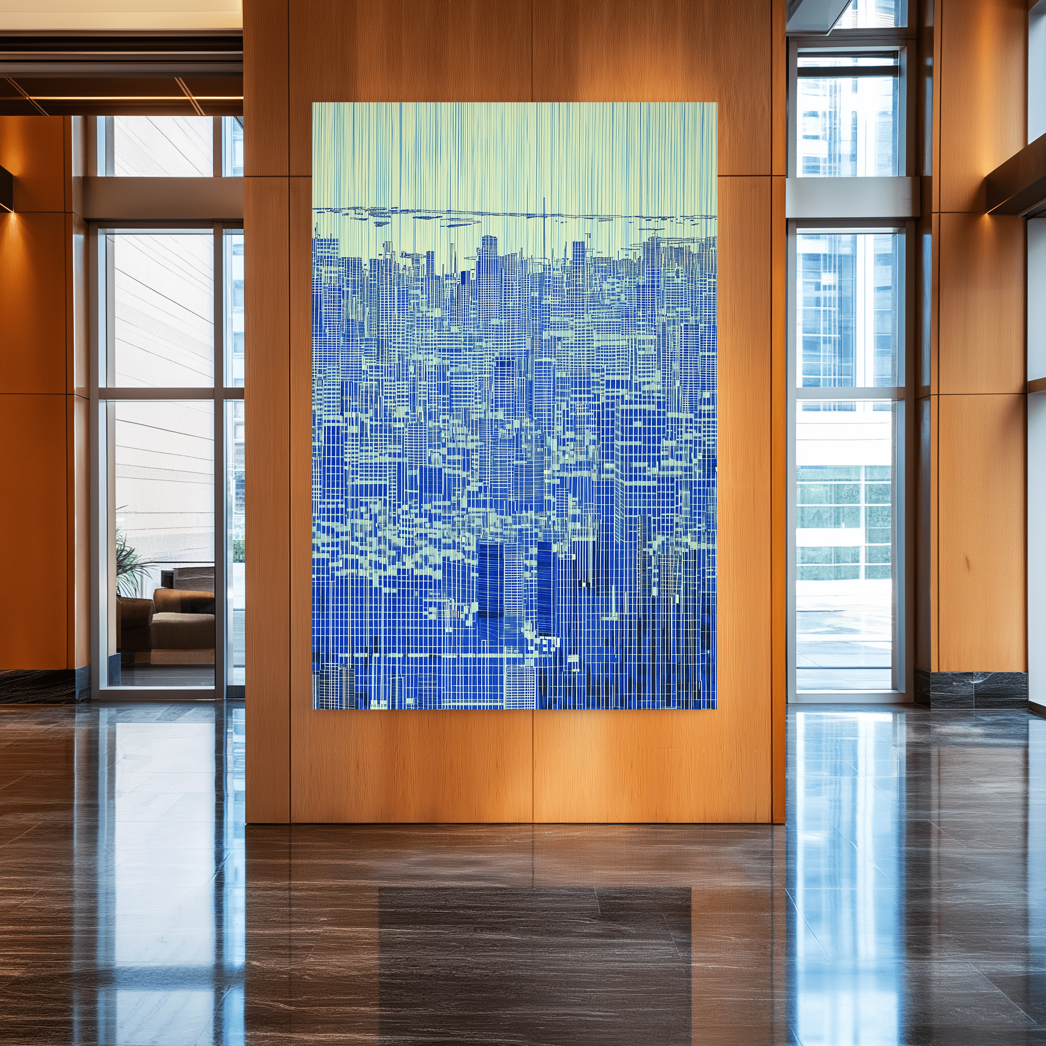 Glitch in the Skyline UA - 1364 - Unique Aesthetics