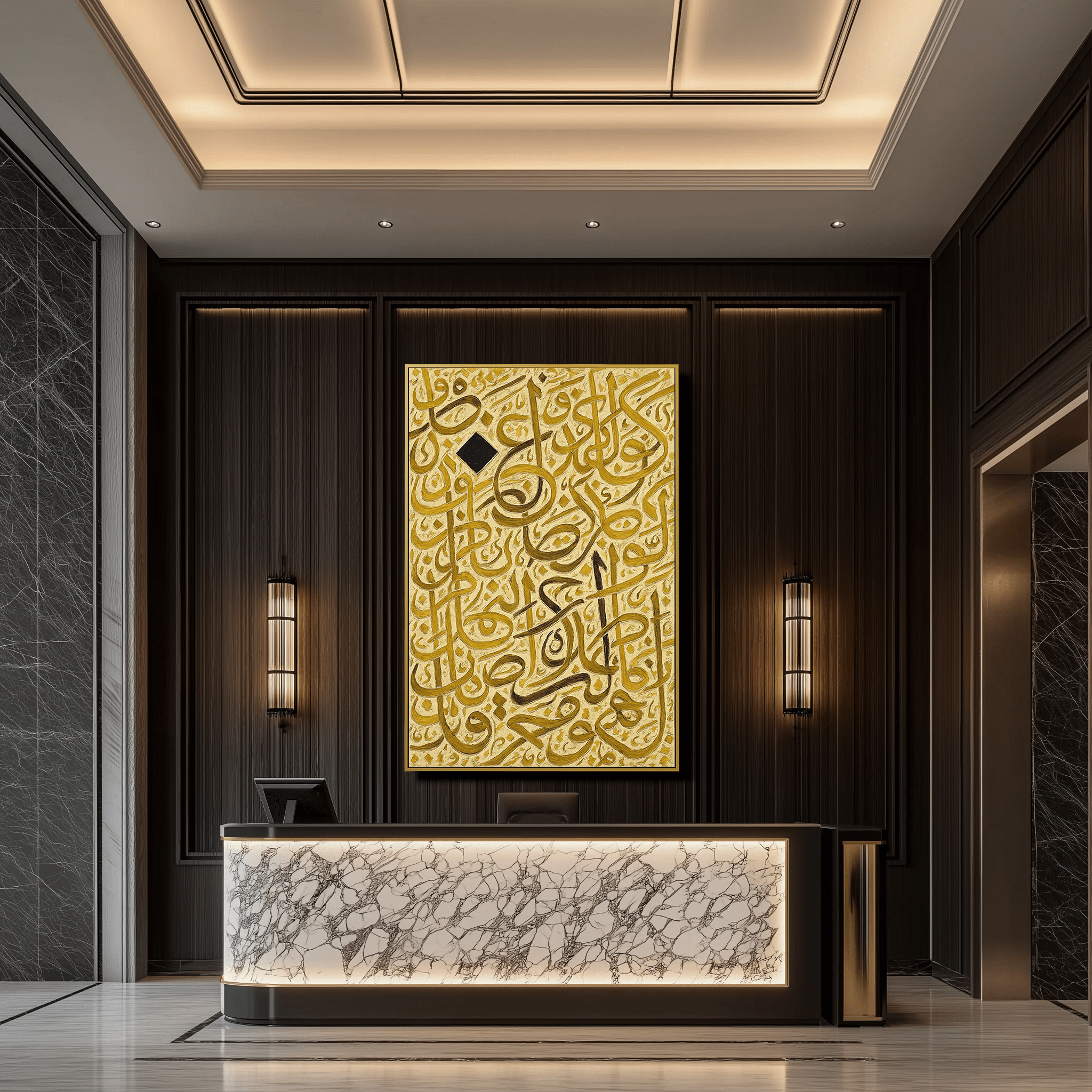 Gold in the Silence UA - 1434 - Unique Aesthetics