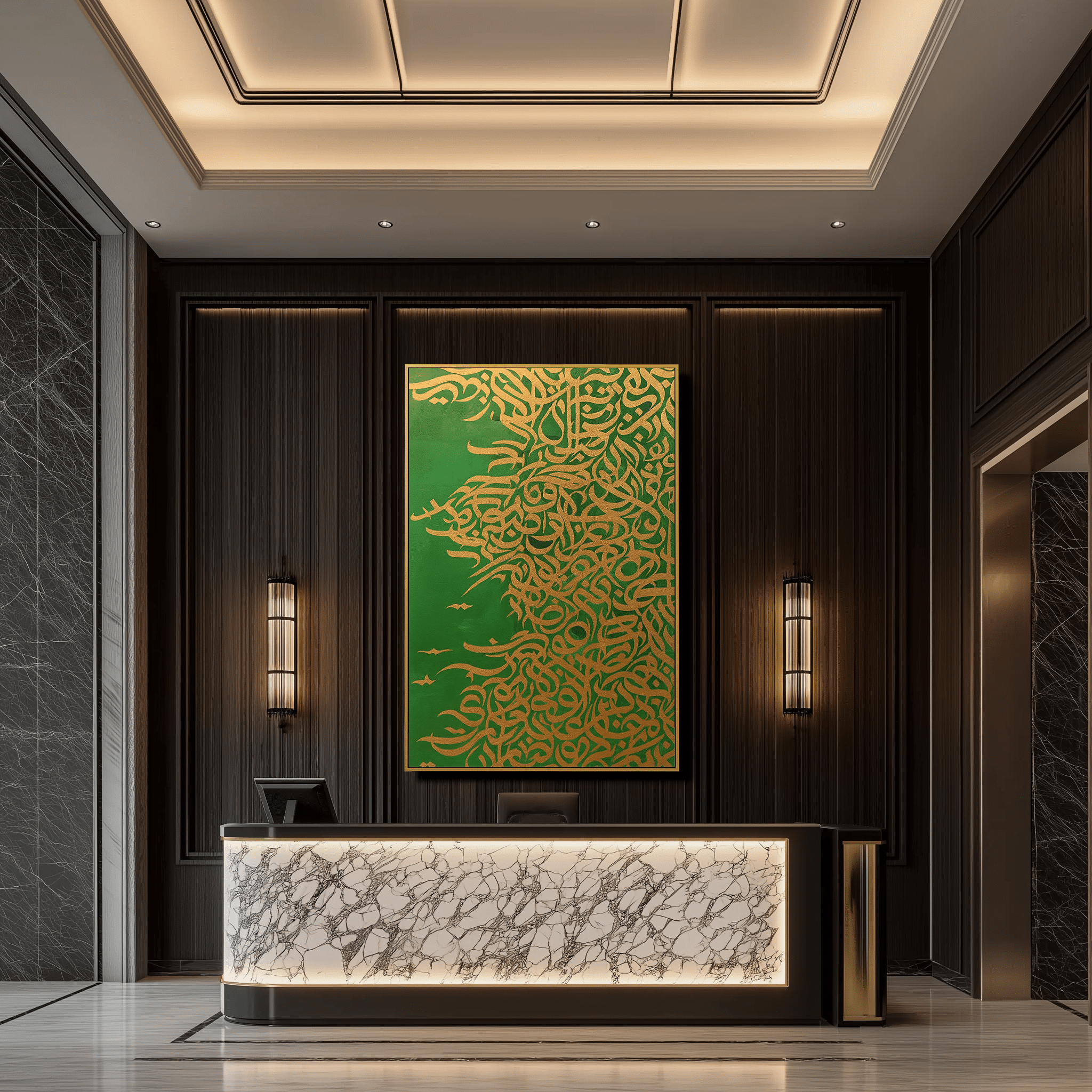 Gold in the Wind UA - 1418 - Unique Aesthetics