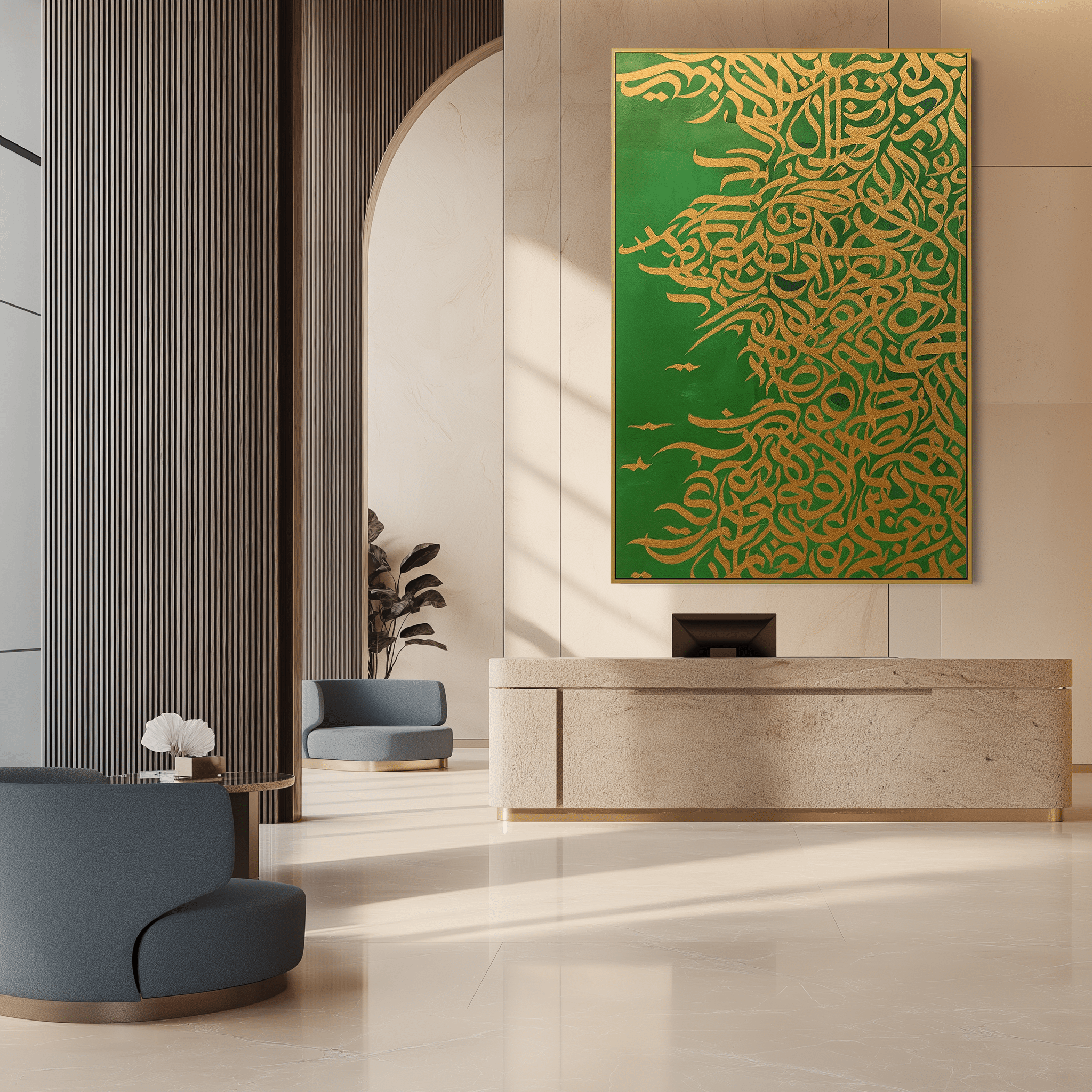 Gold in the Wind UA - 1418 - Unique Aesthetics