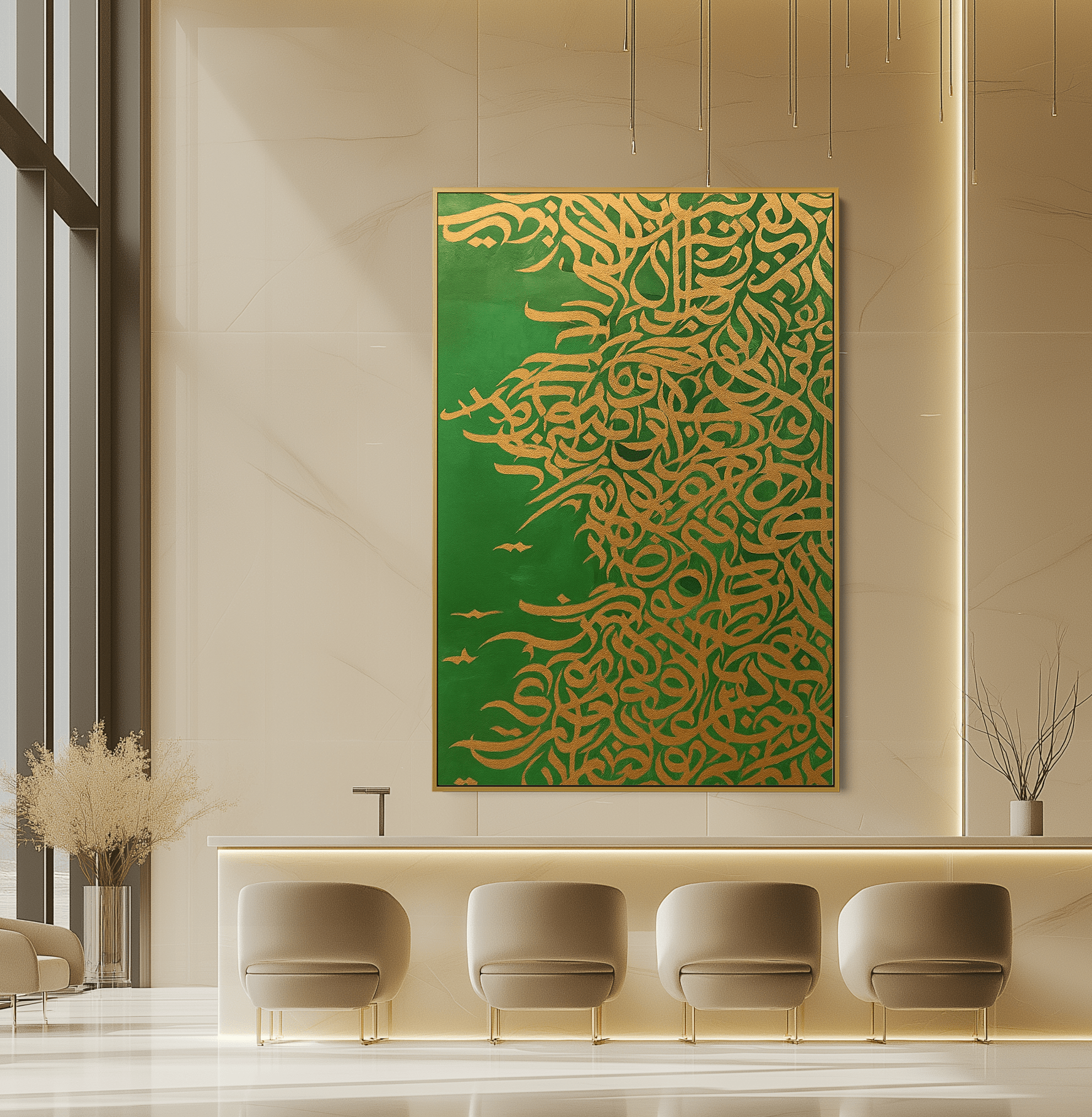 Gold in the Wind UA - 1418 - Unique Aesthetics