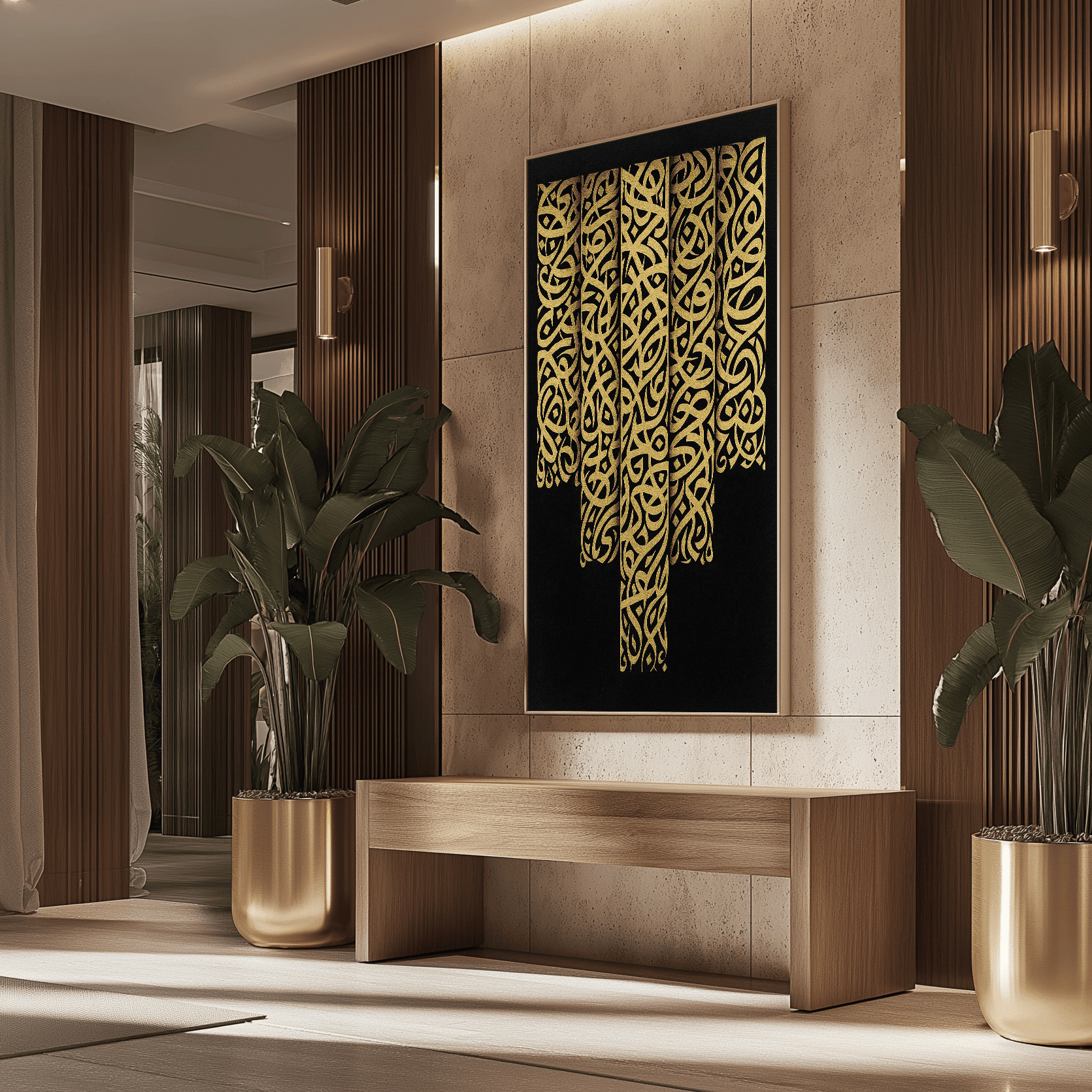 Golden Drapes UA - 1451 - Unique Aesthetics