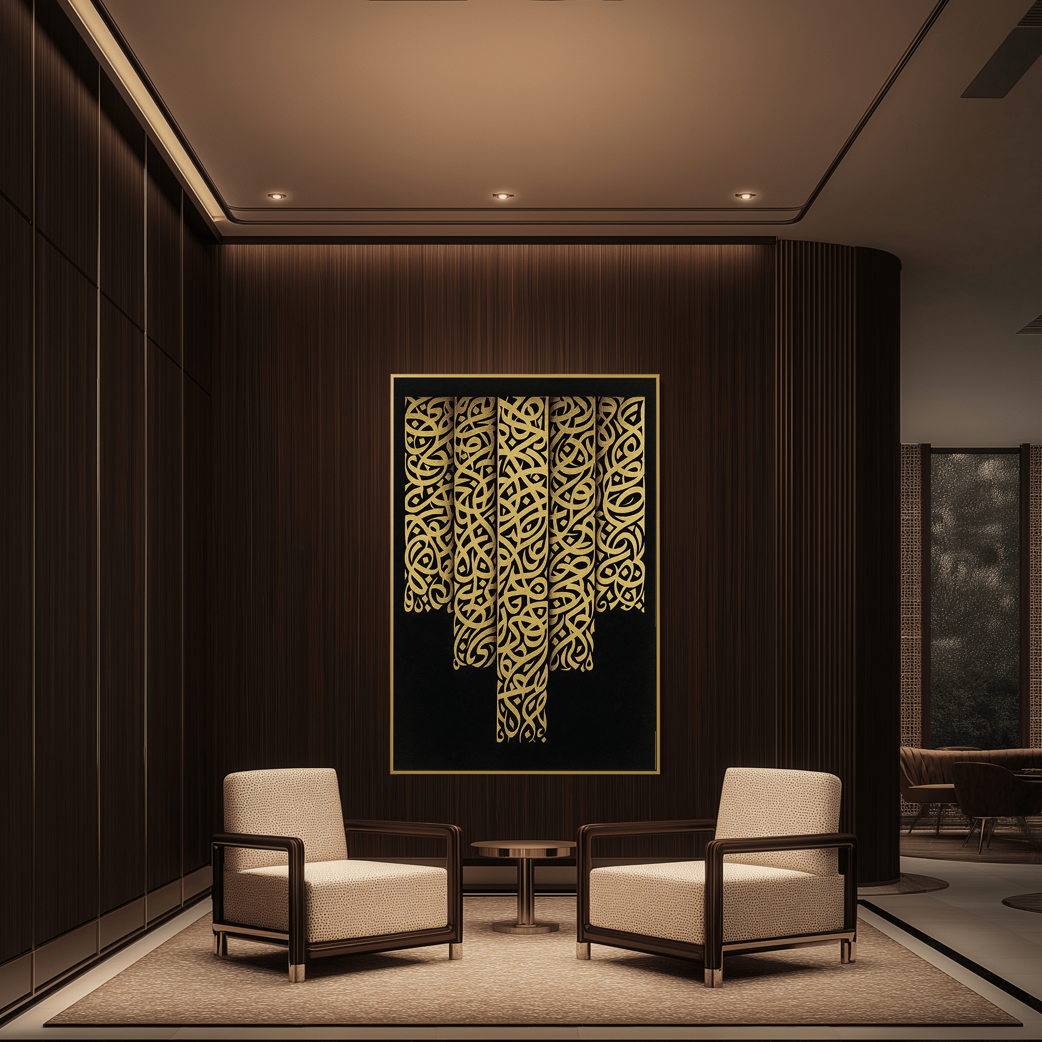 Golden Drapes UA - 1451 - Unique Aesthetics